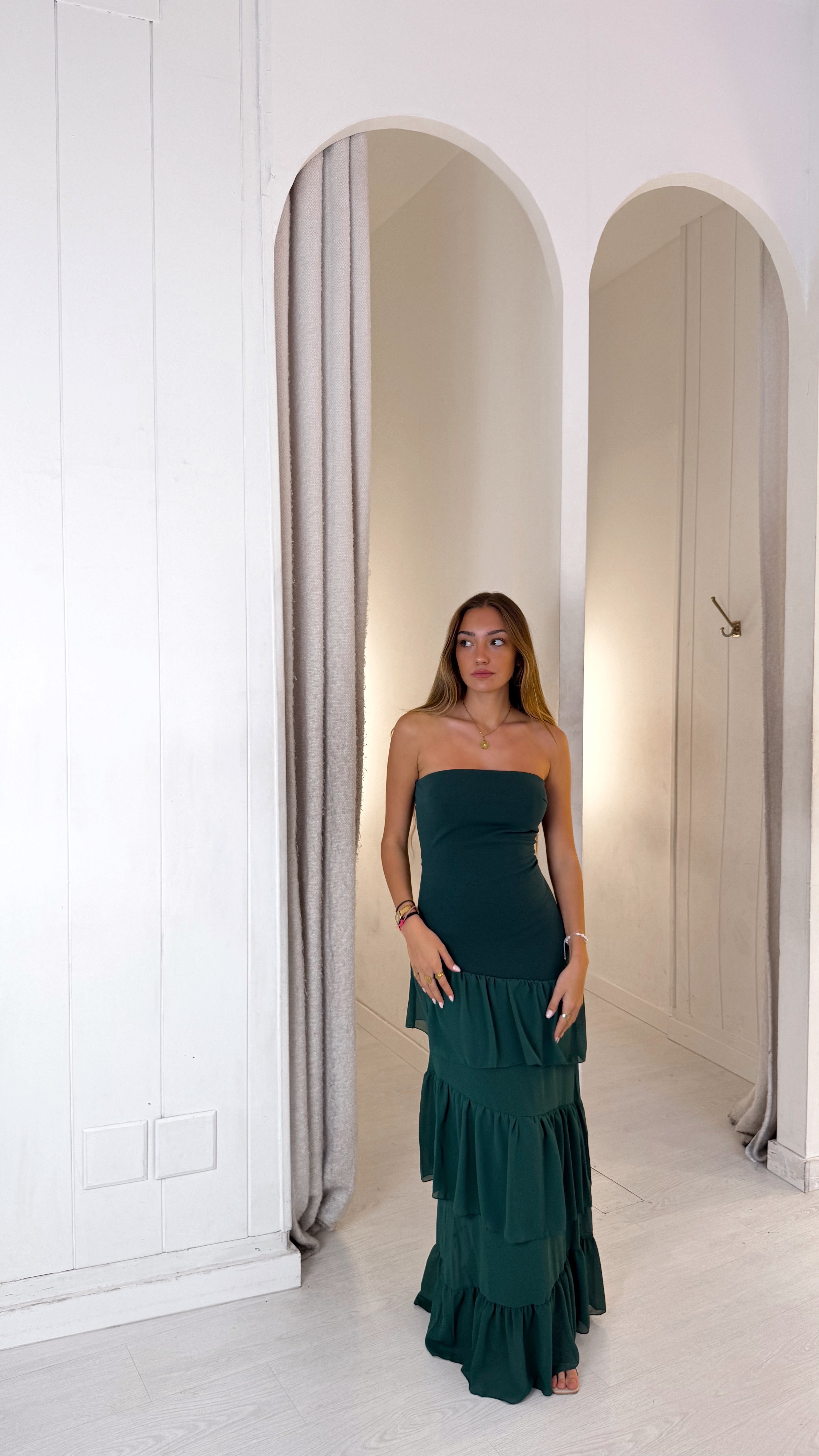 Peach dress - botella