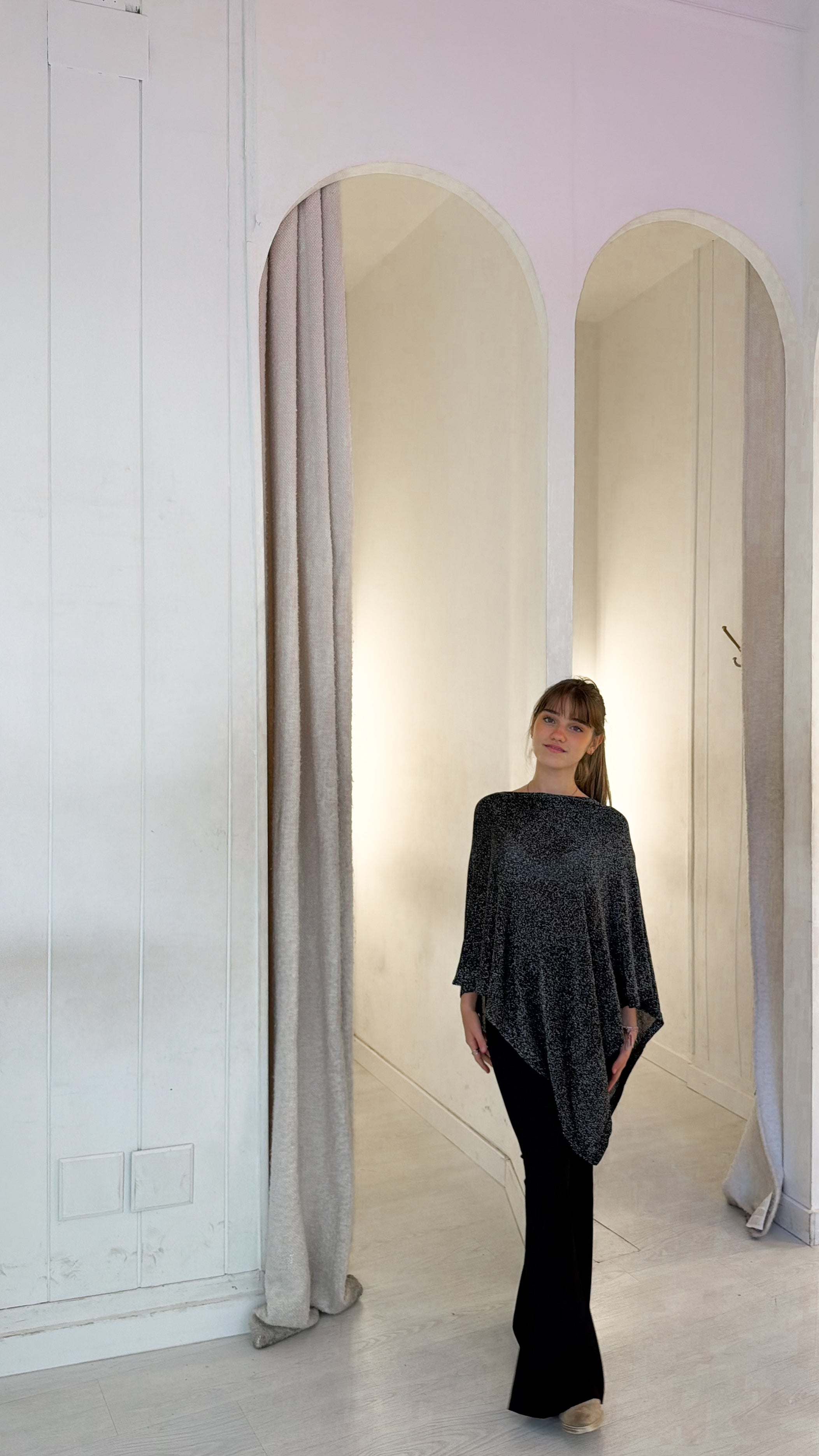 Capa lurex brillo