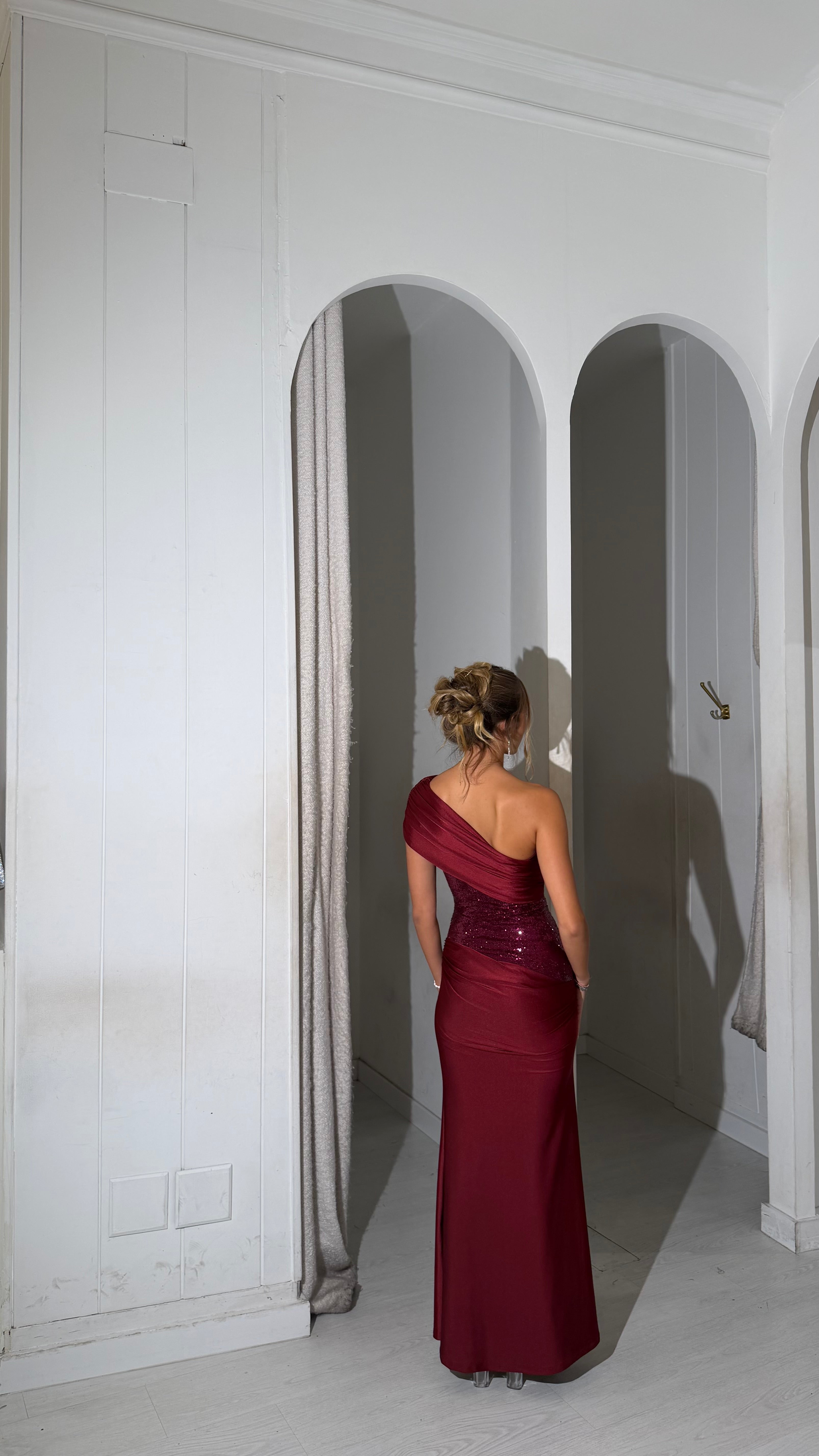 Frost dress - burdeos