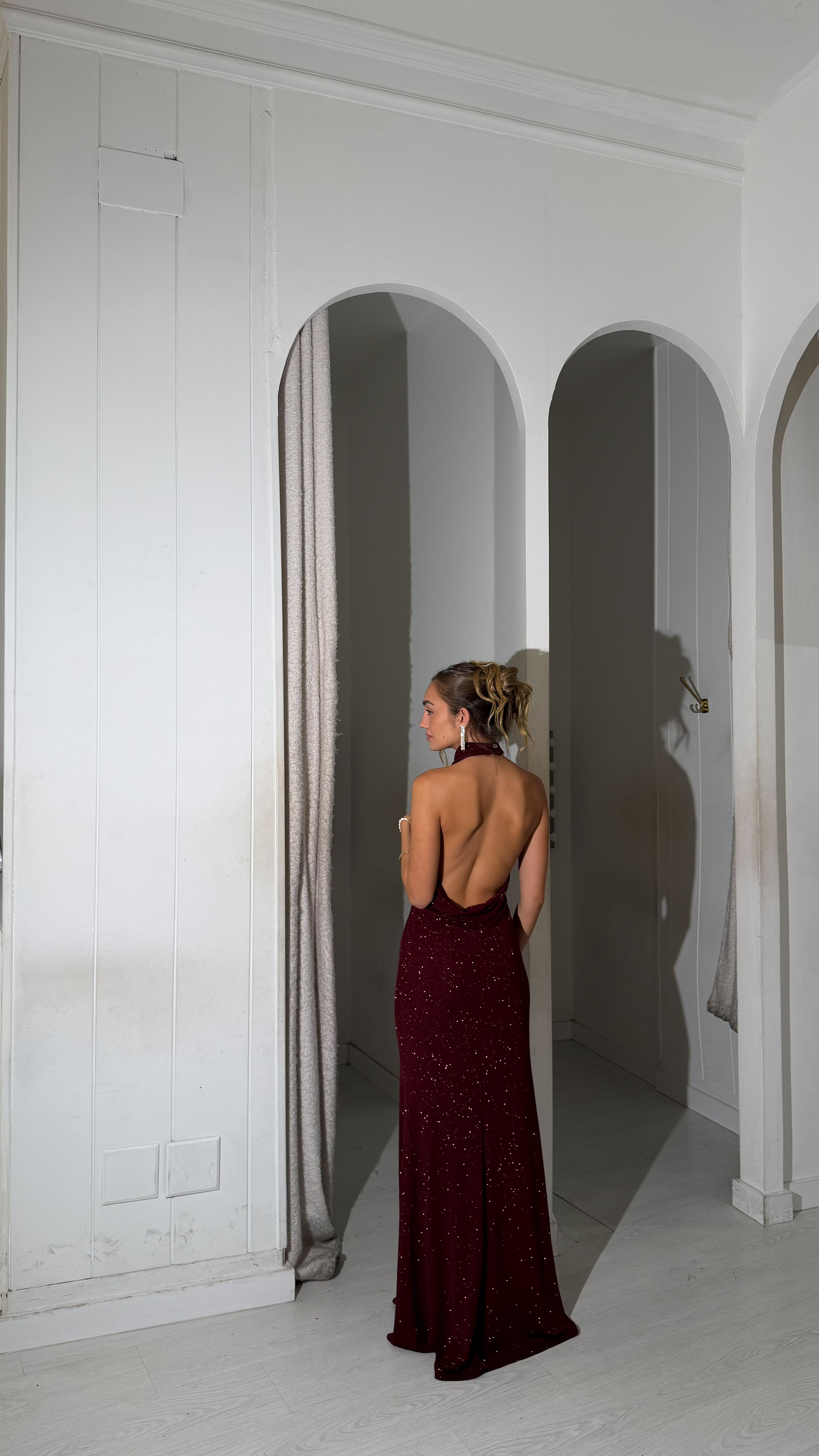 Starlite dress - burdeos