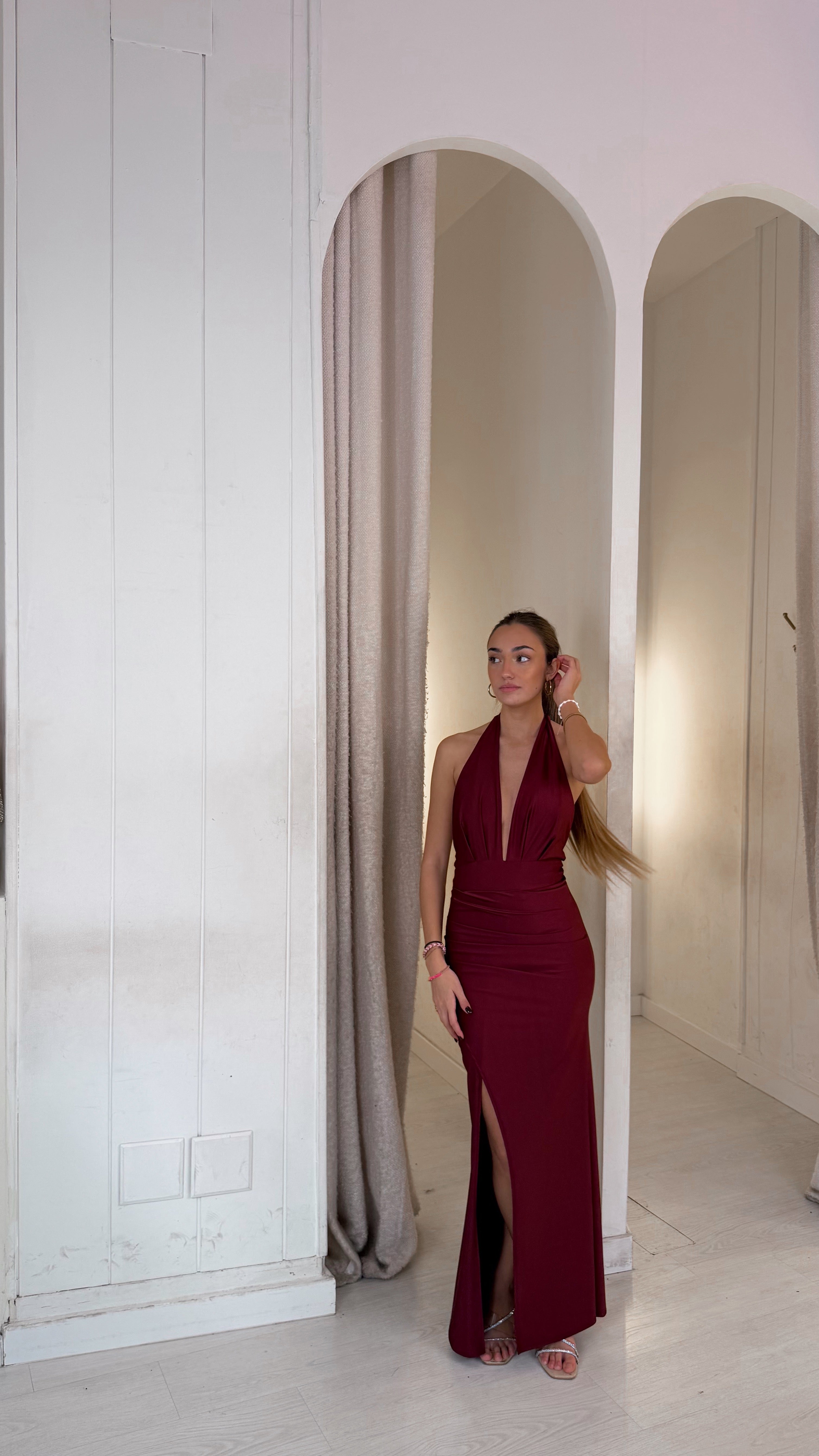 Haze dress - burdeos