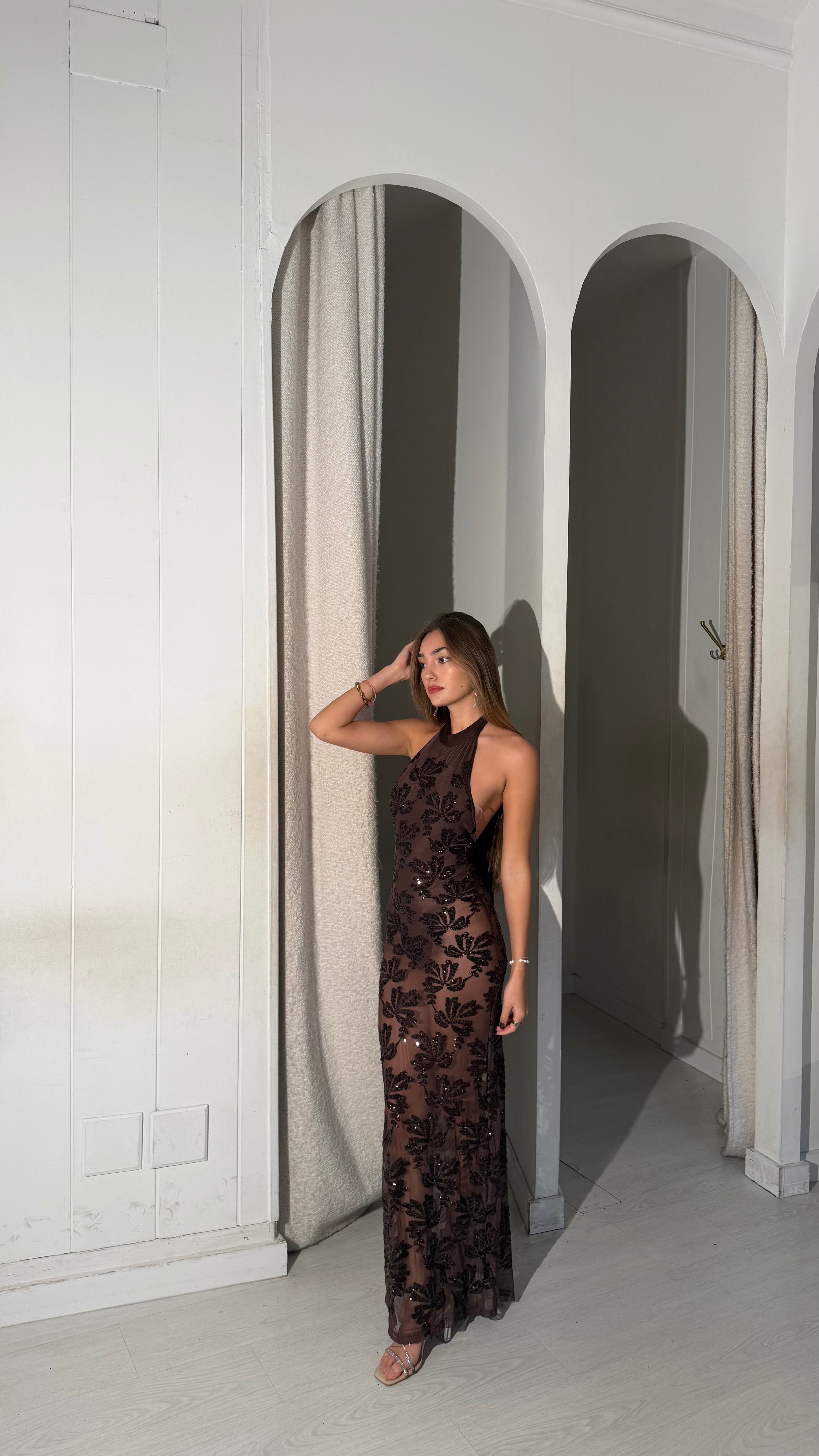 Muse dress - chocolate