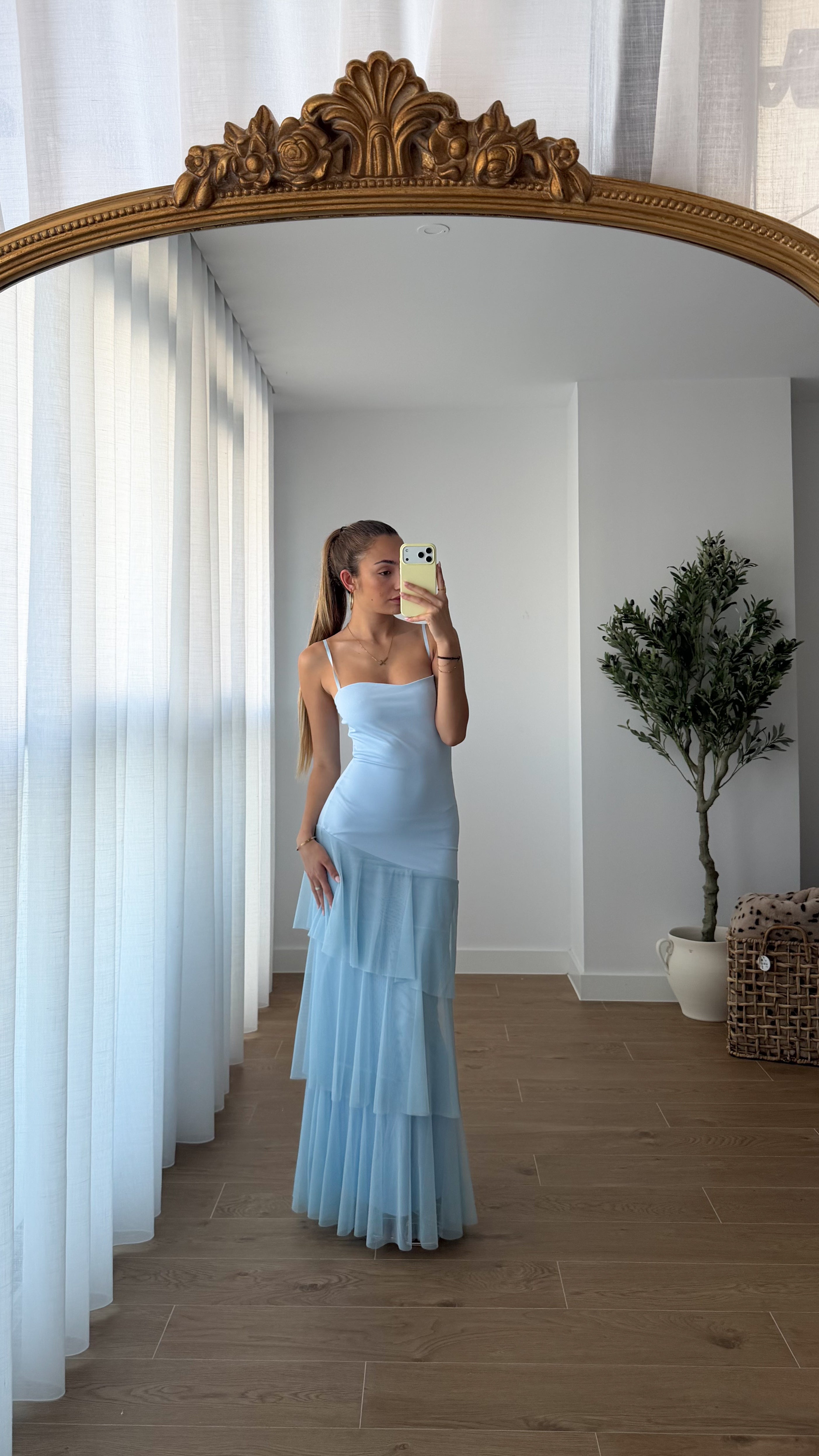 Calella dress - azul cielo