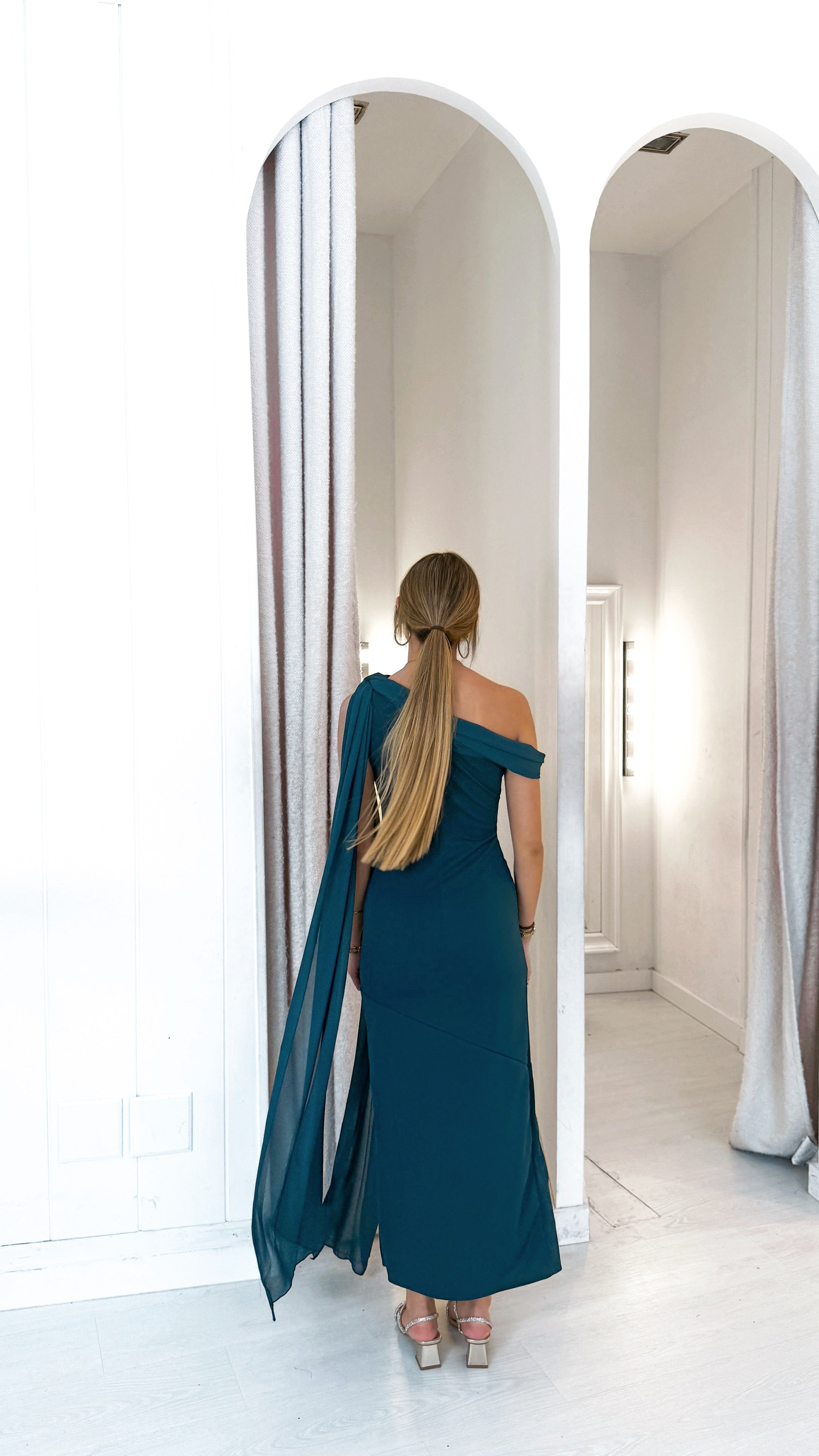 Giulia dress - petróleo