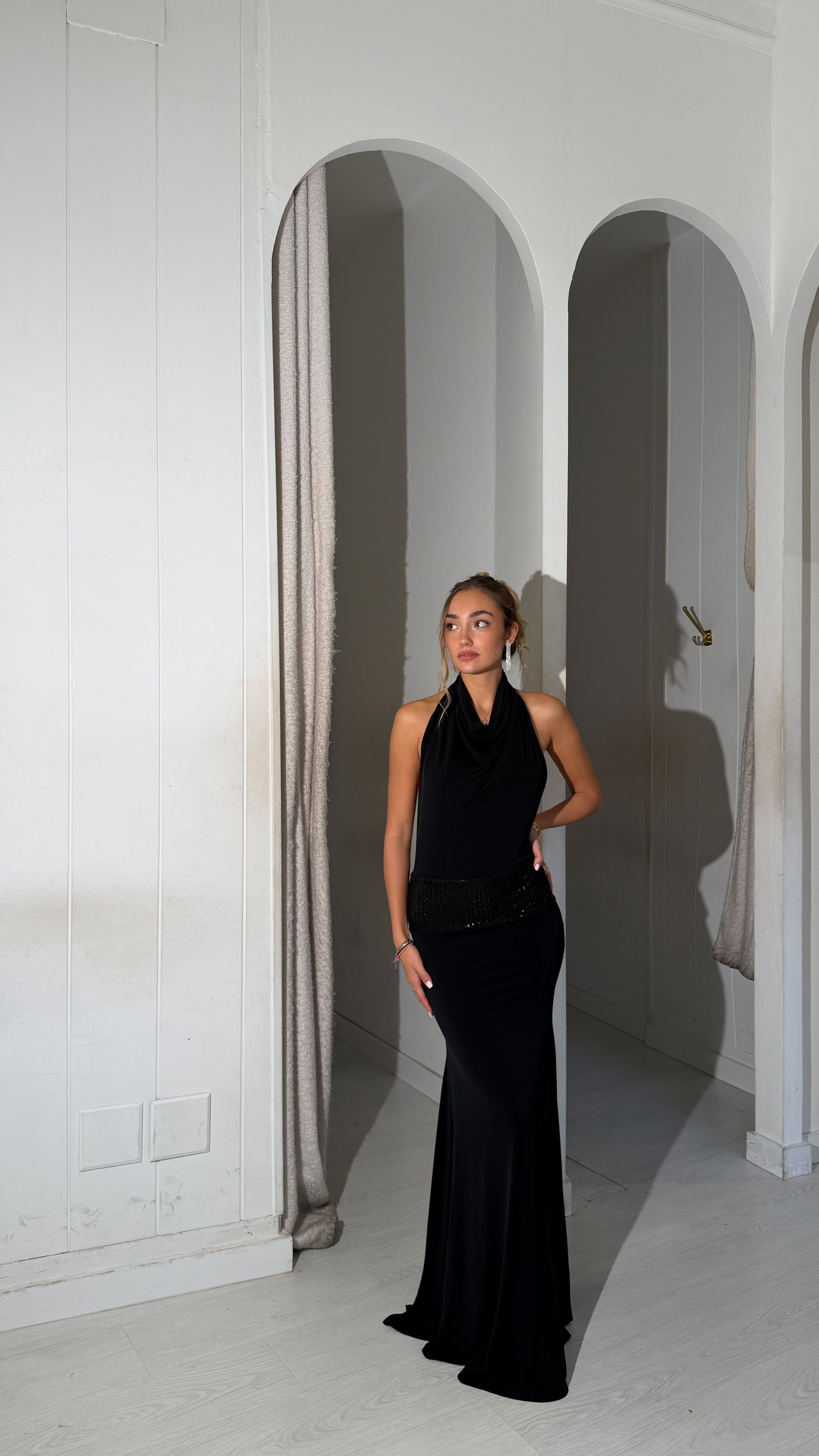 Frozen dress - negro