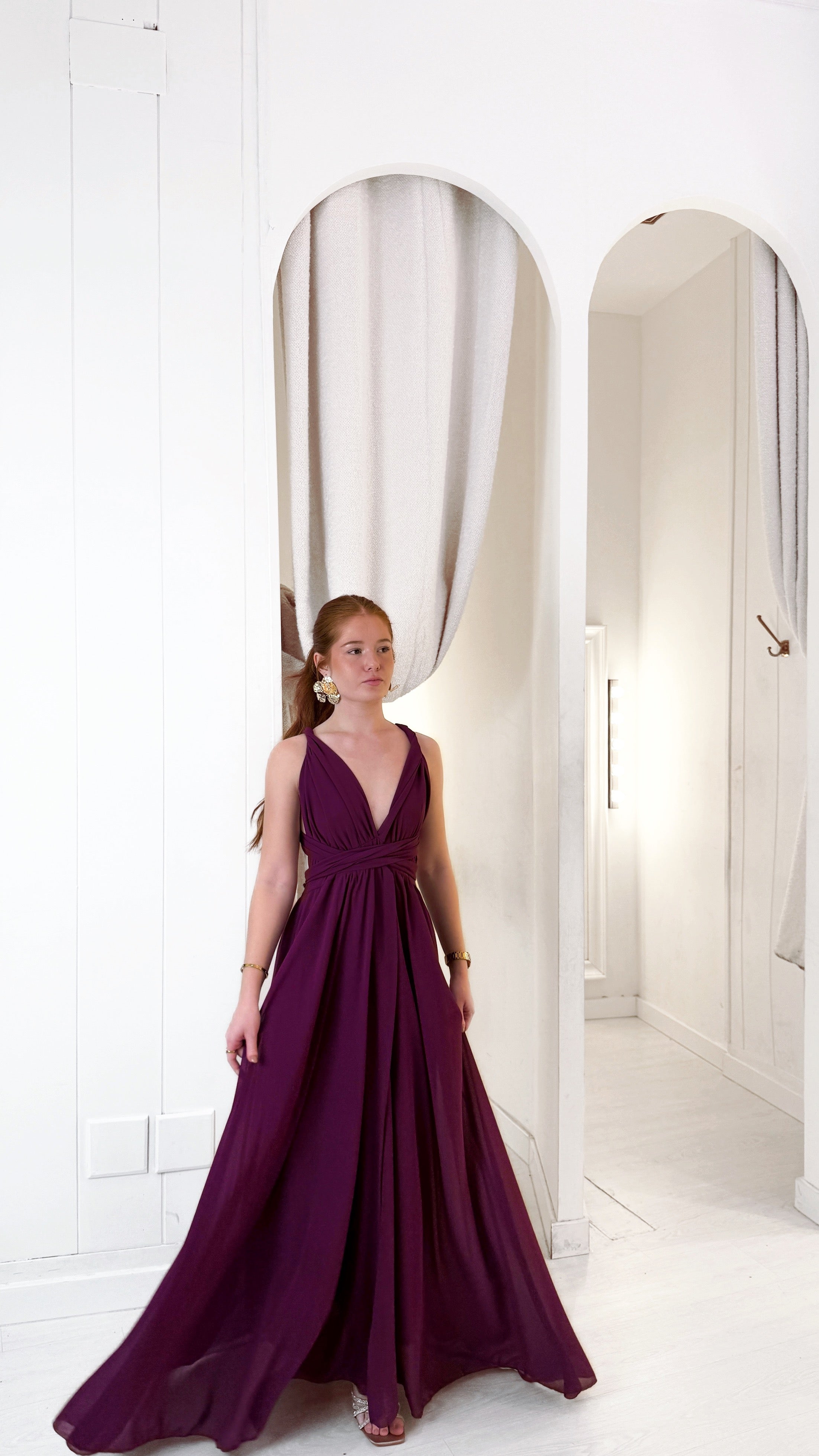 Multiway dress - buganvilla