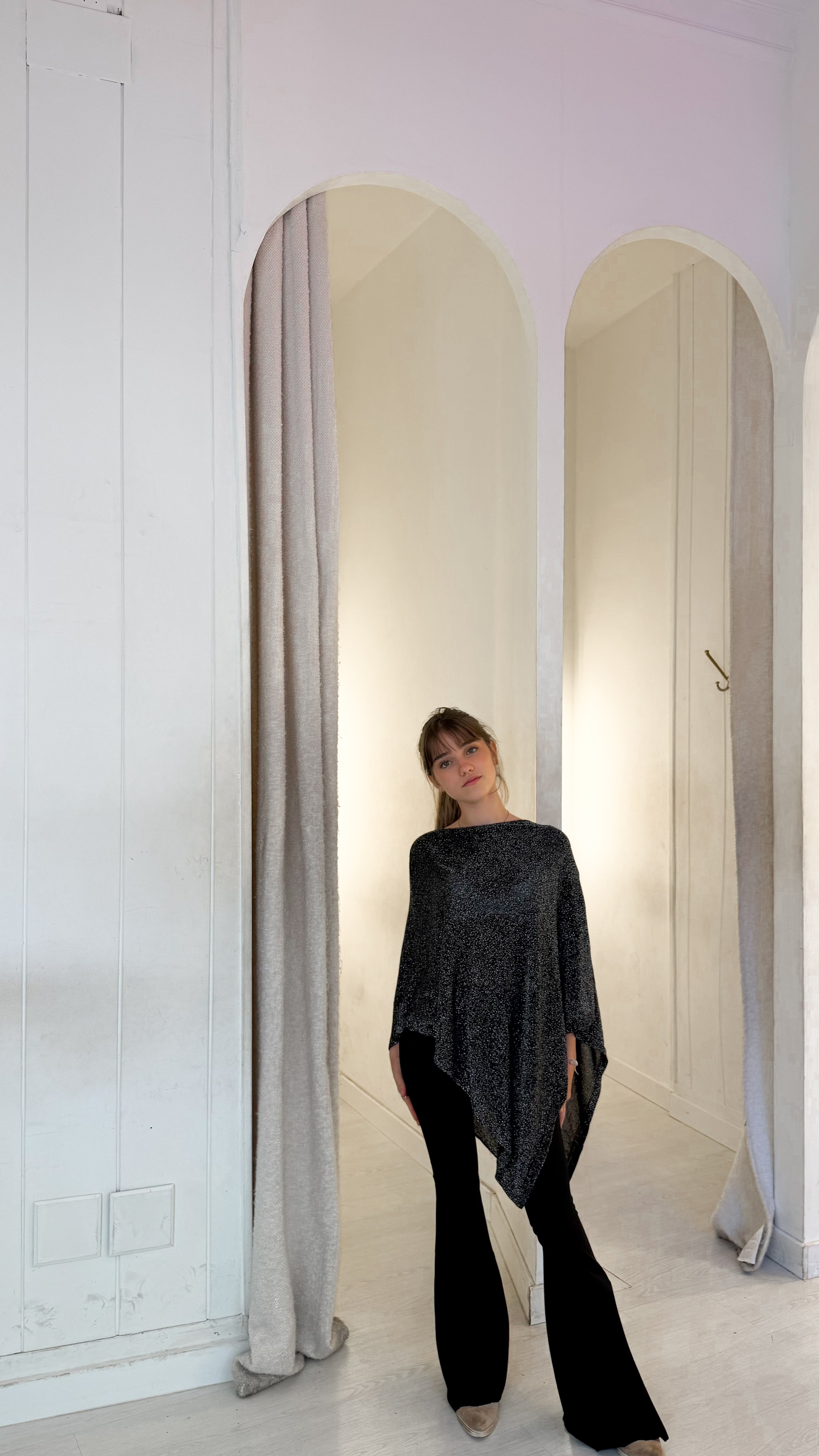 Capa lurex brillo