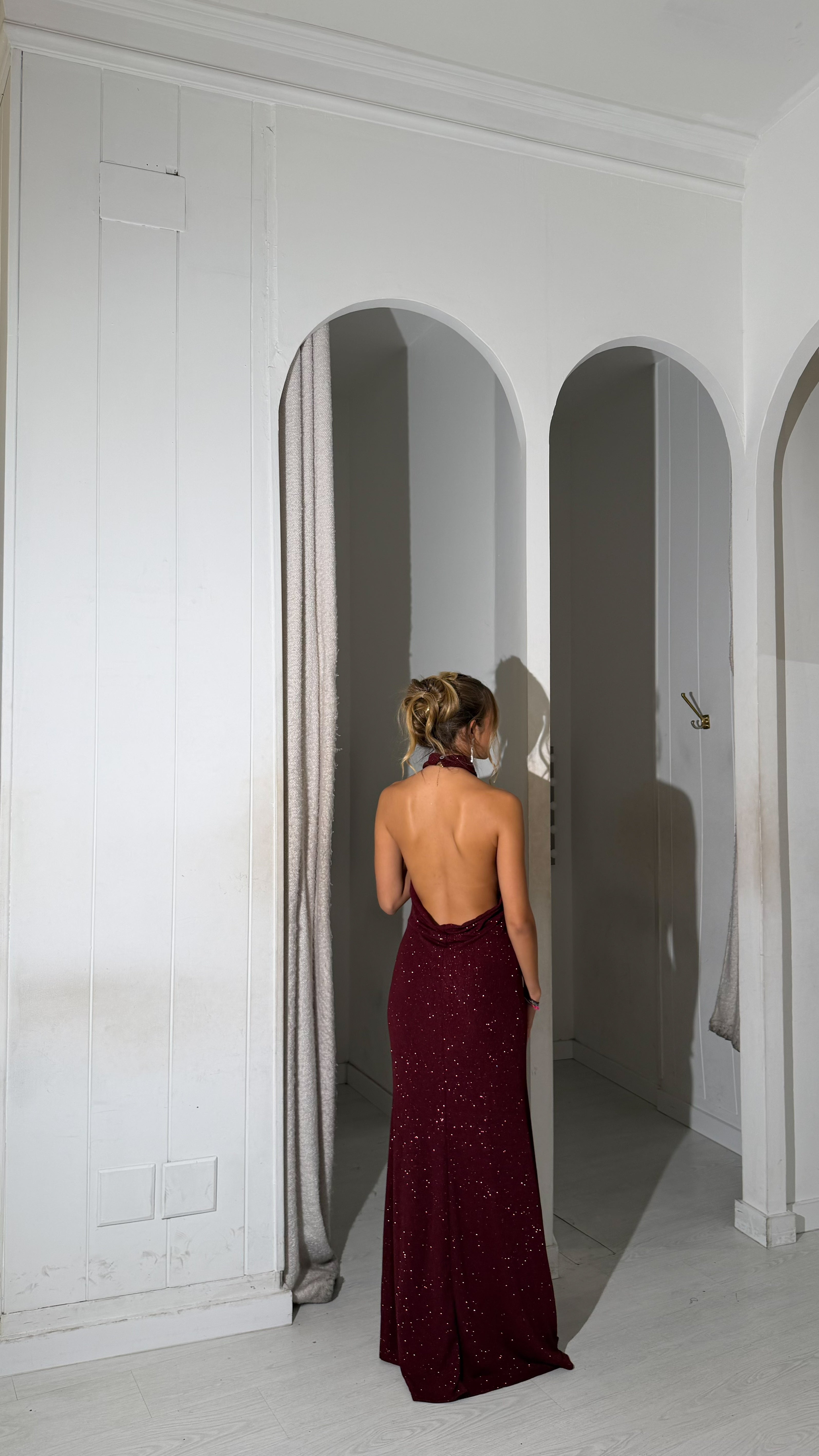 Starlite dress - burdeos