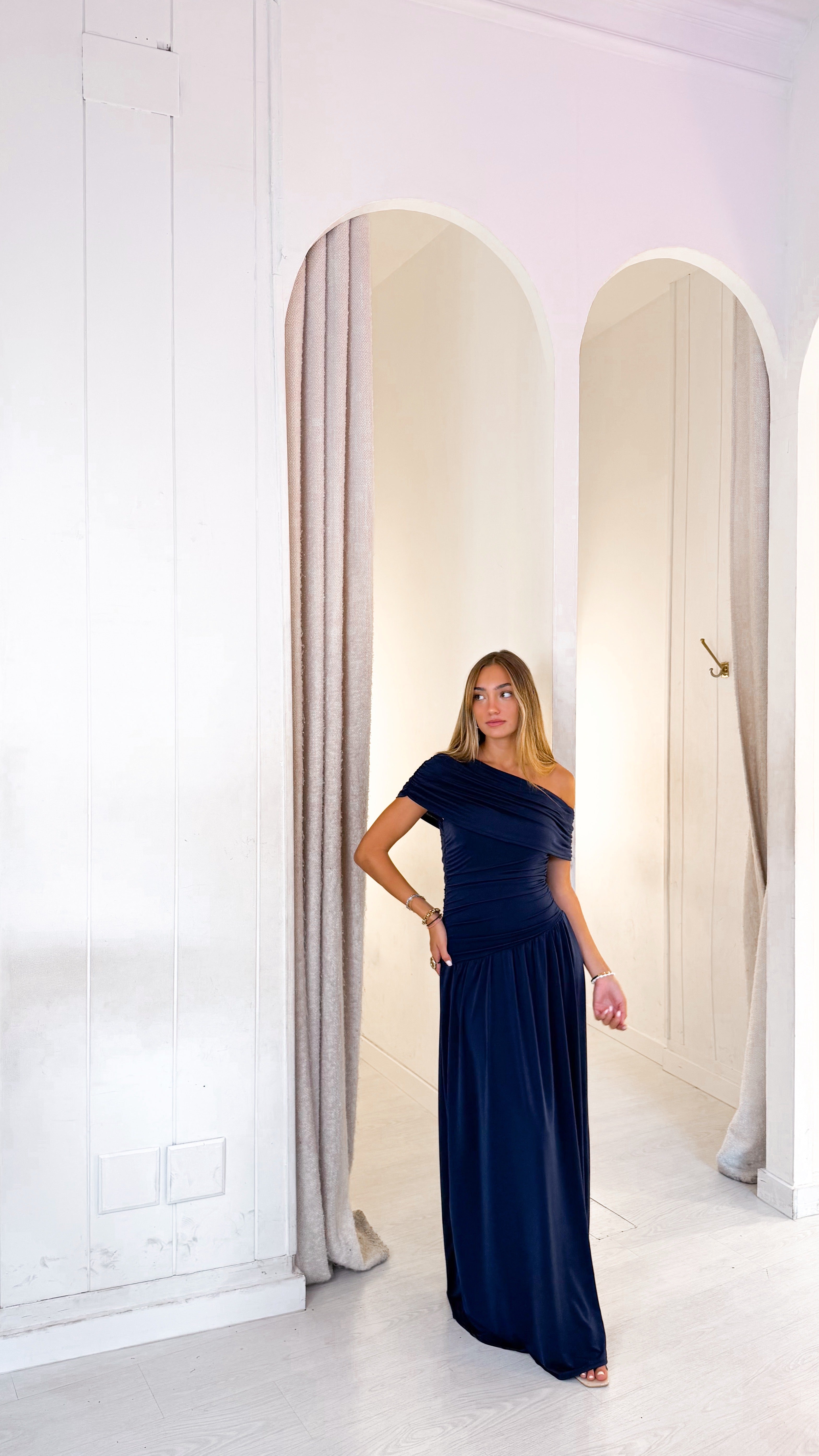 Valentina dress - azul marino
