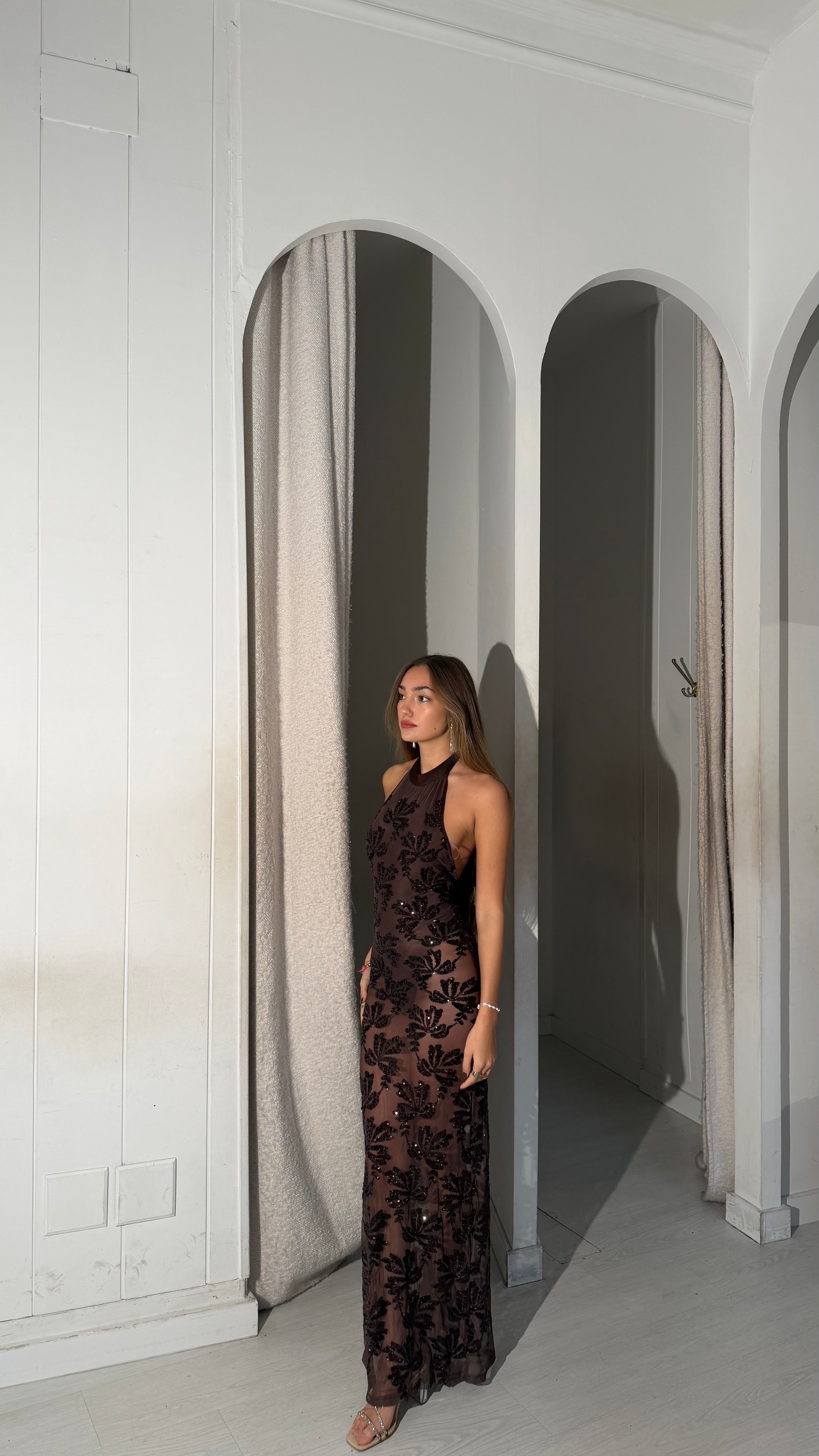 Muse dress - chocolate