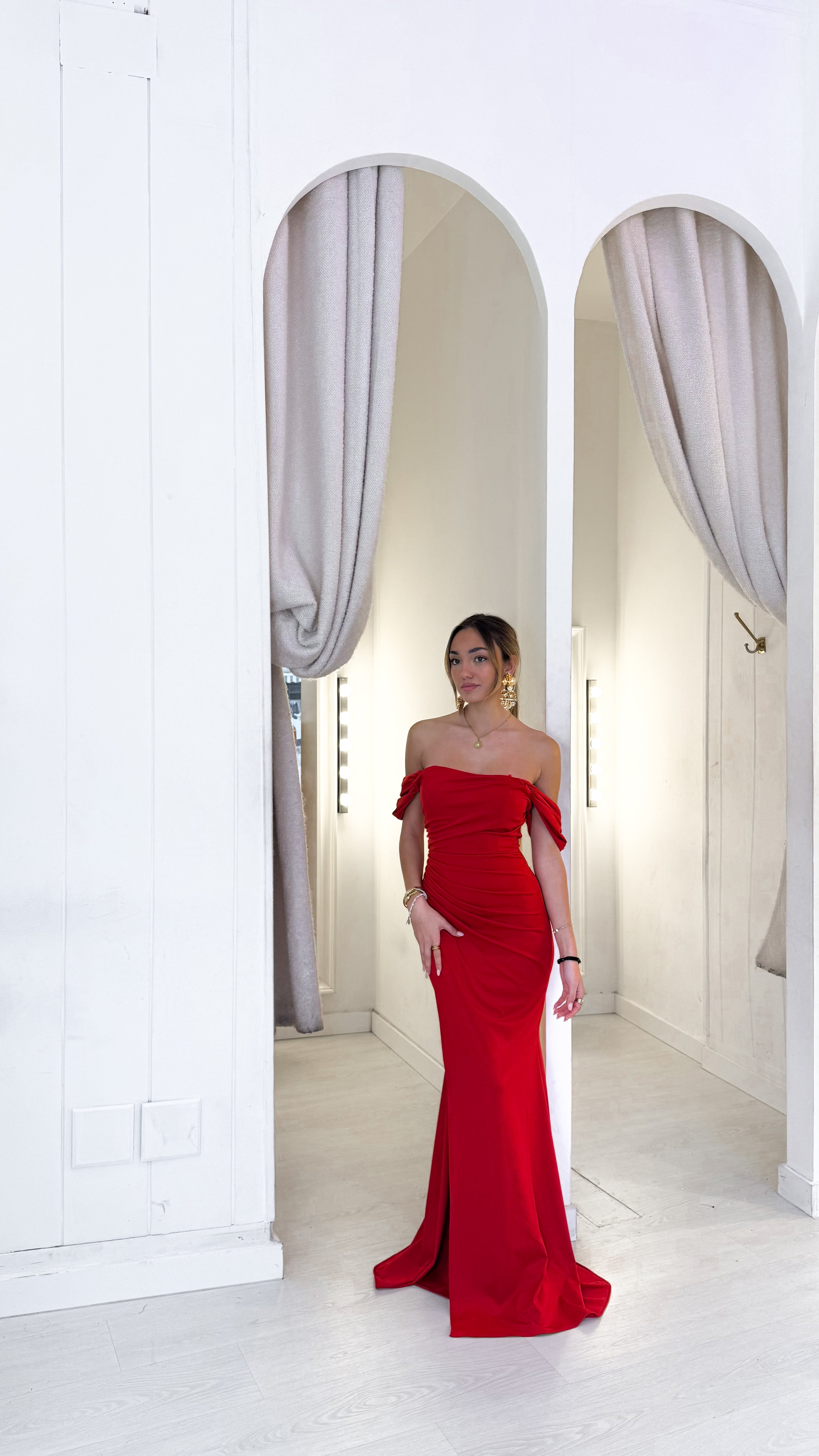 Scarlett dress - rojo