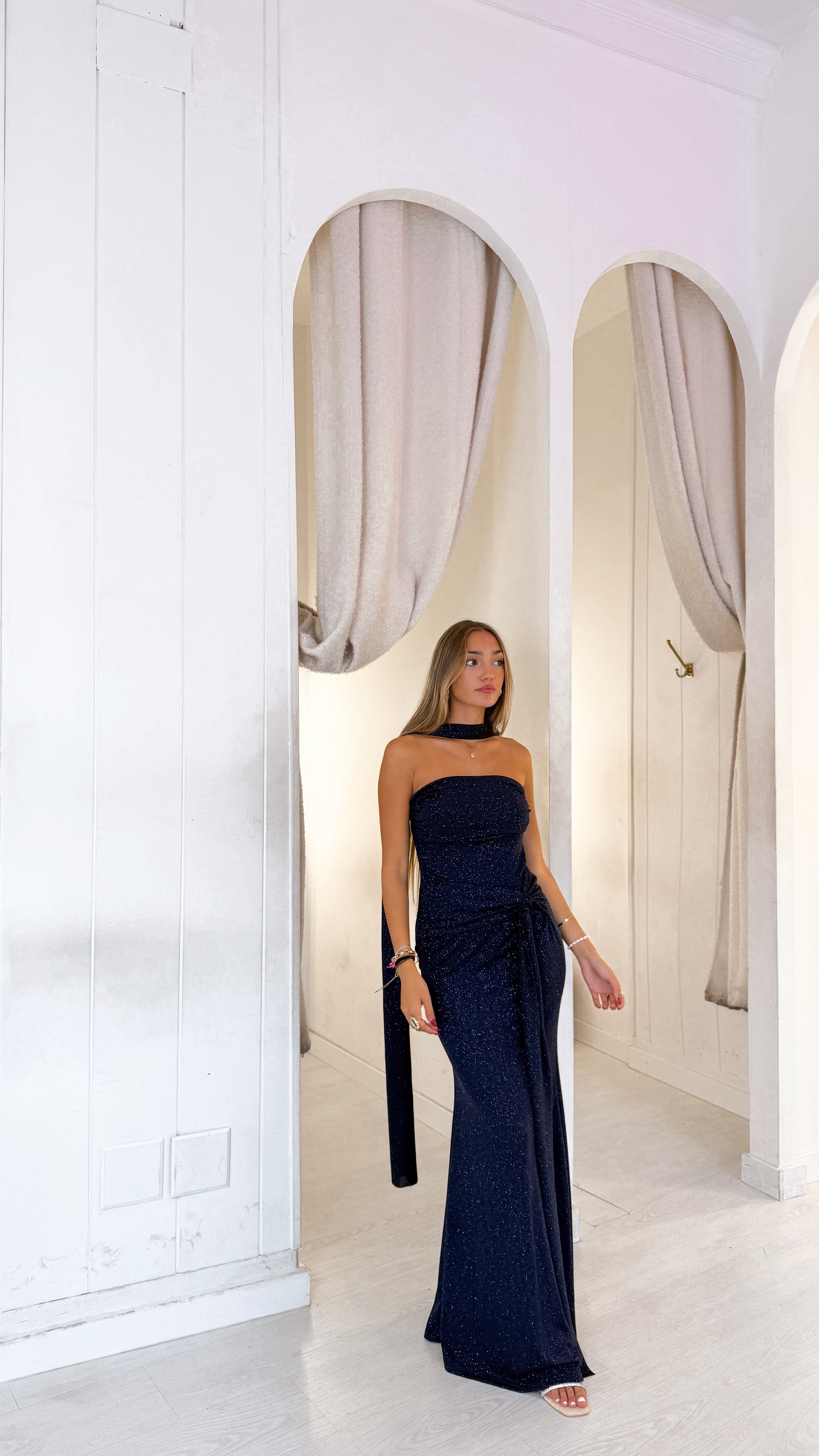 Moonlight dress - azul marino
