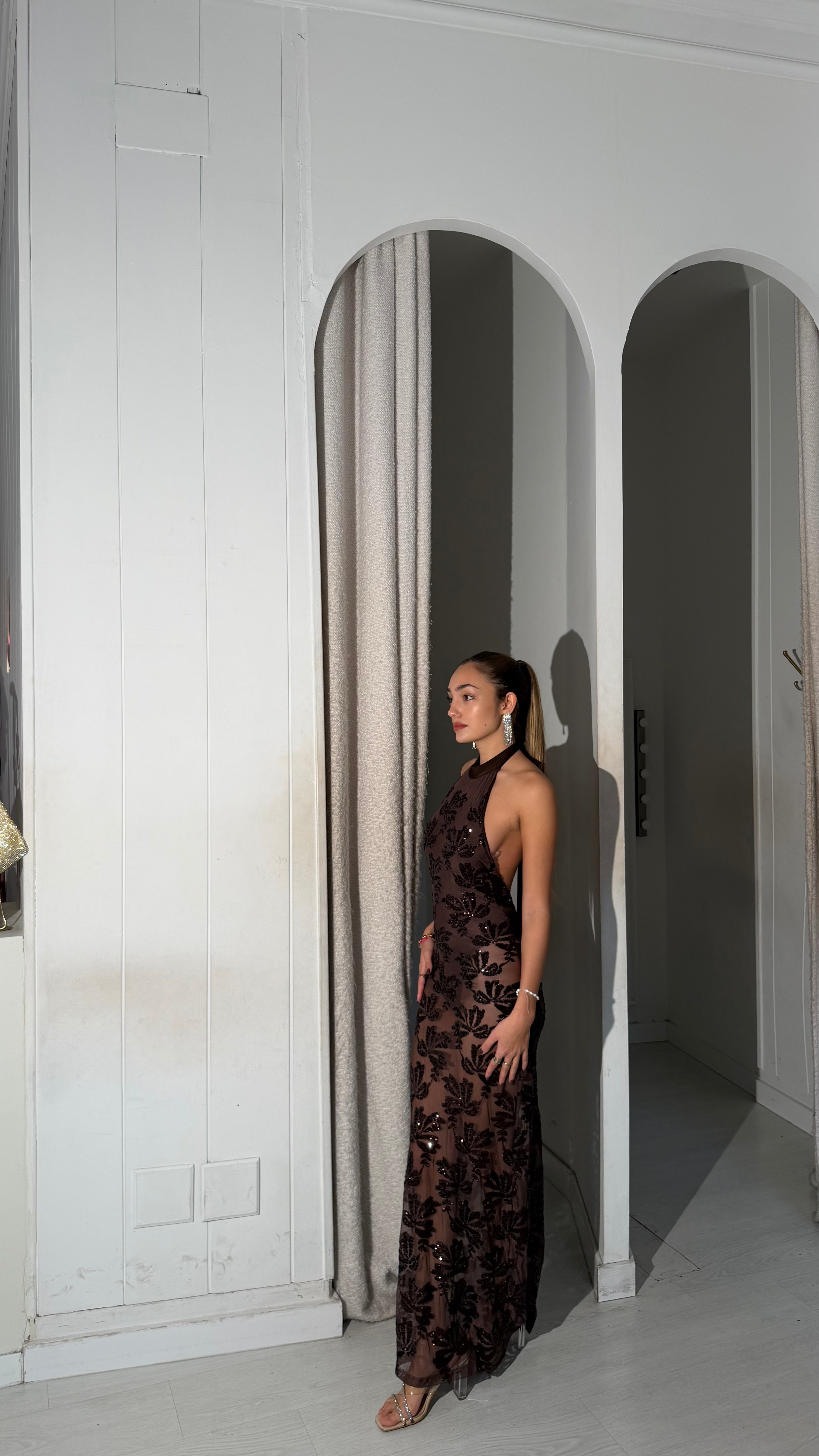 Muse dress - chocolate
