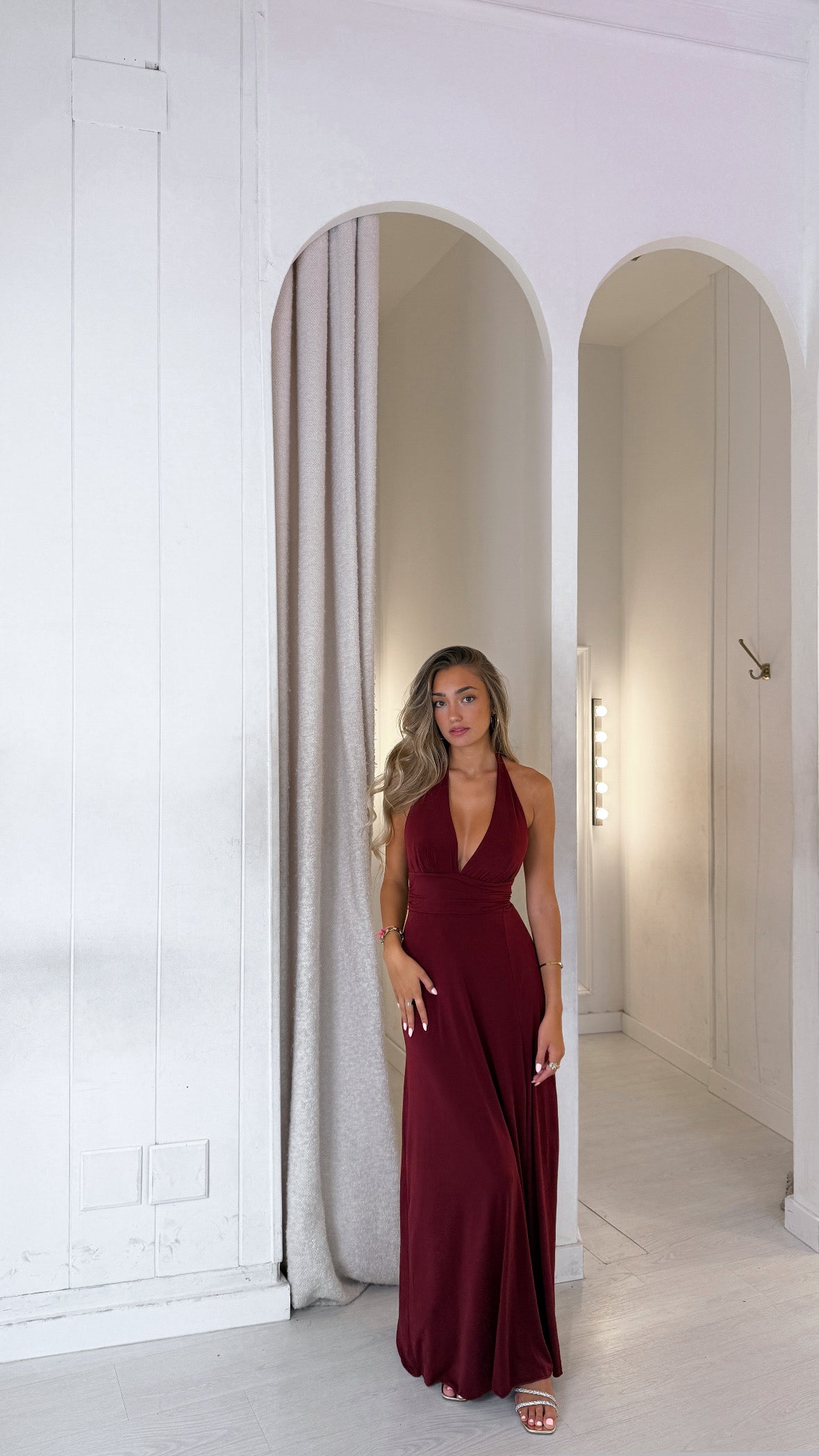 Glory dress - burdeos