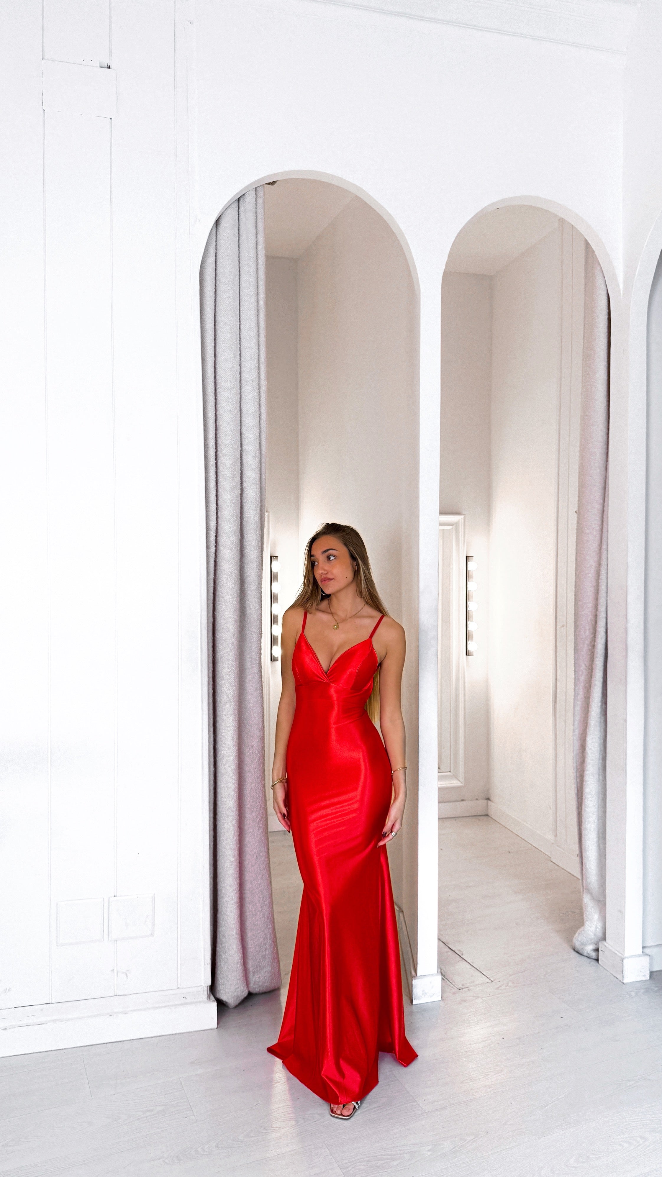Berry dress - rojo