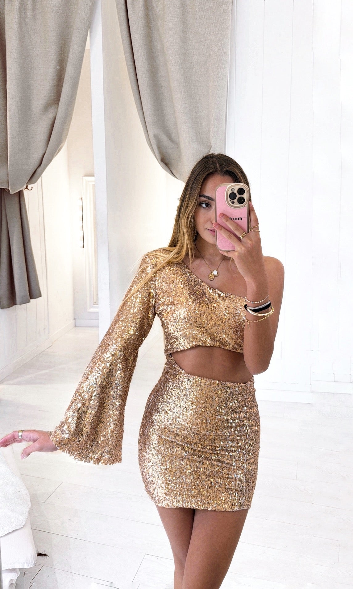 Ferrero dress - dorado