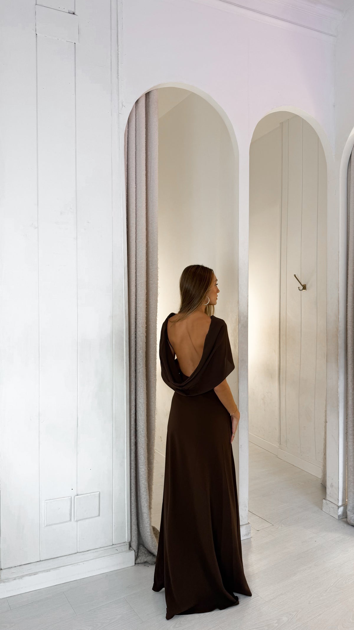 Portofino dress - marrón