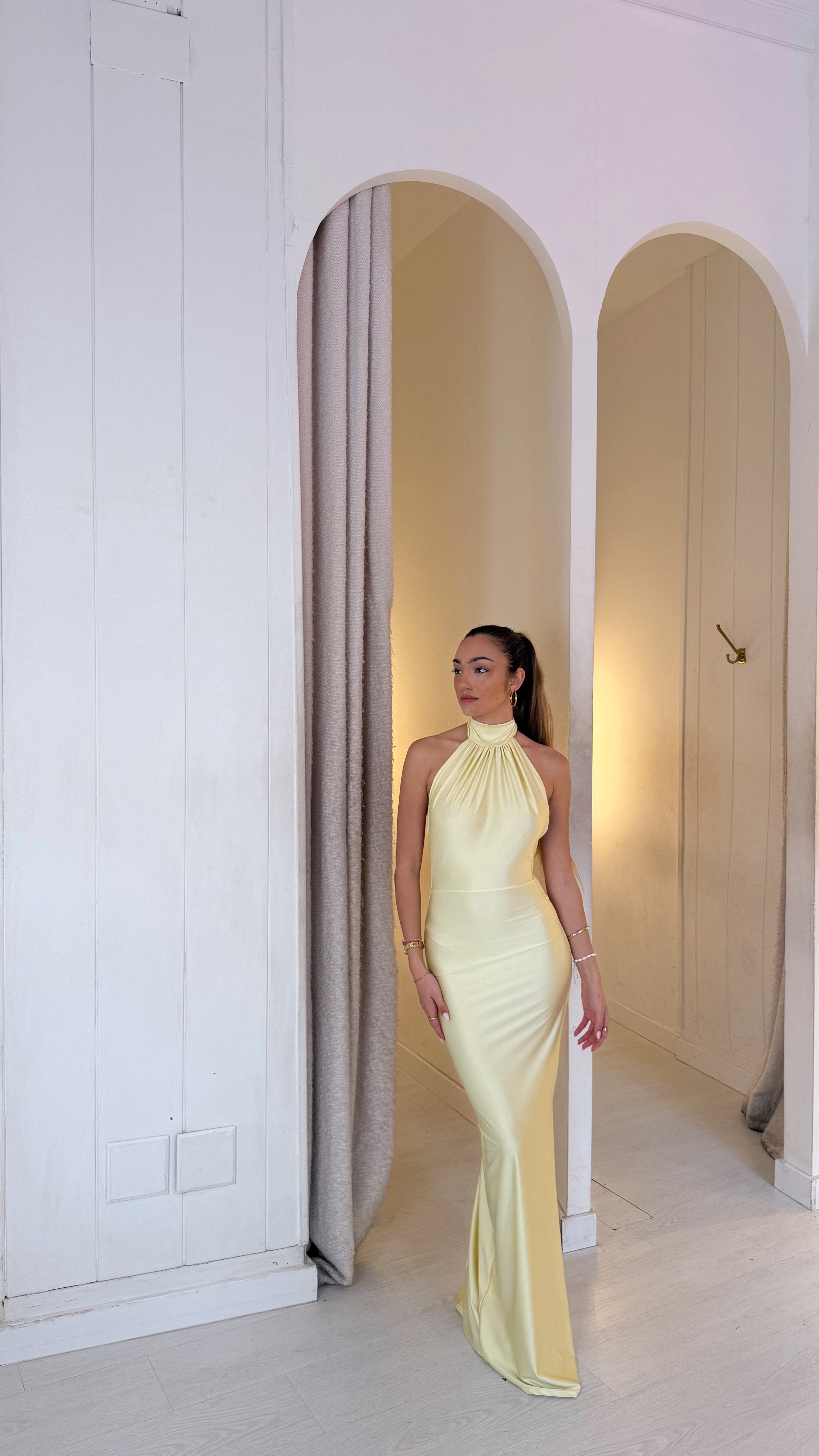 Claire dress - mantequilla