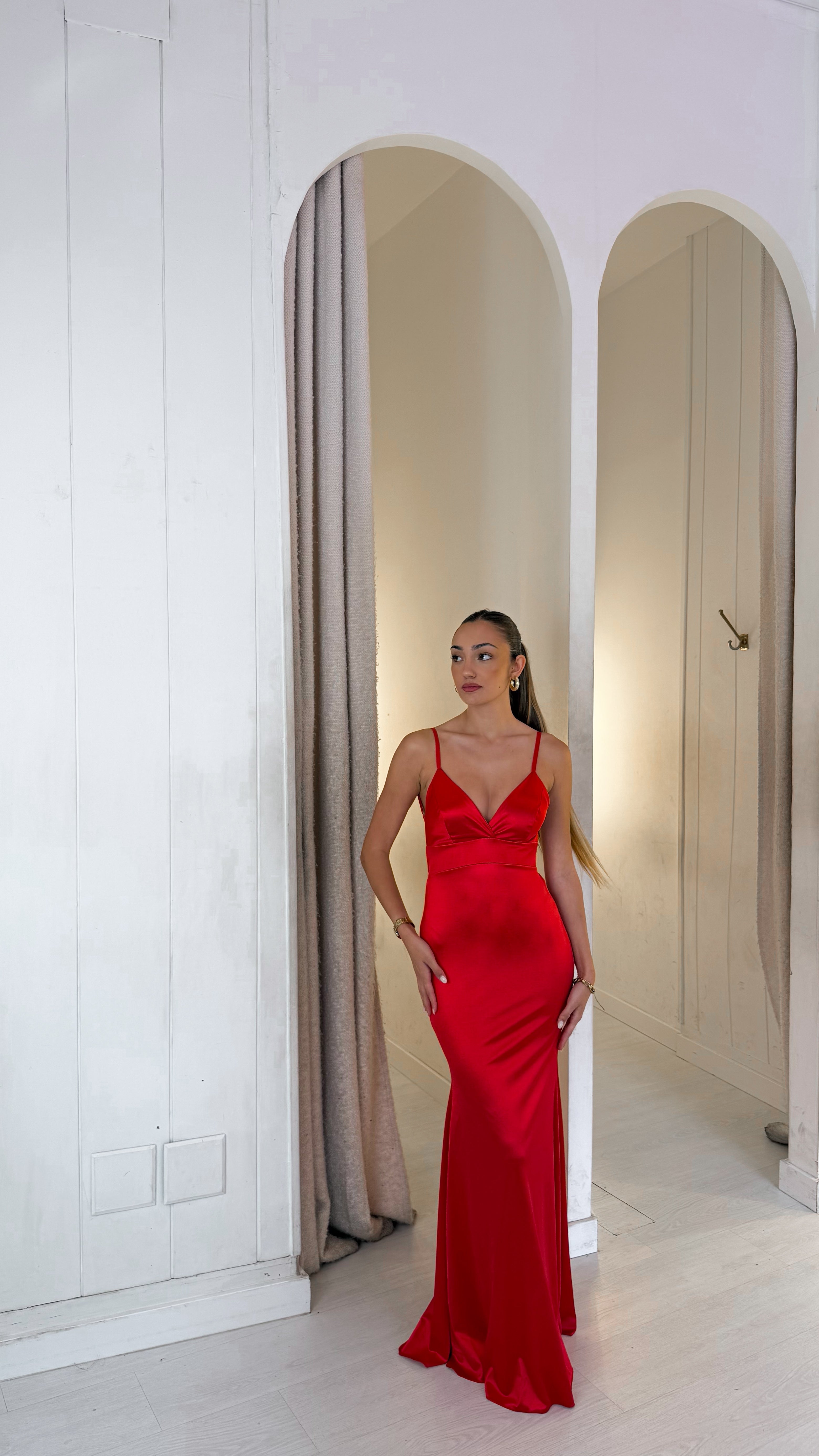 Berry dress - rojo