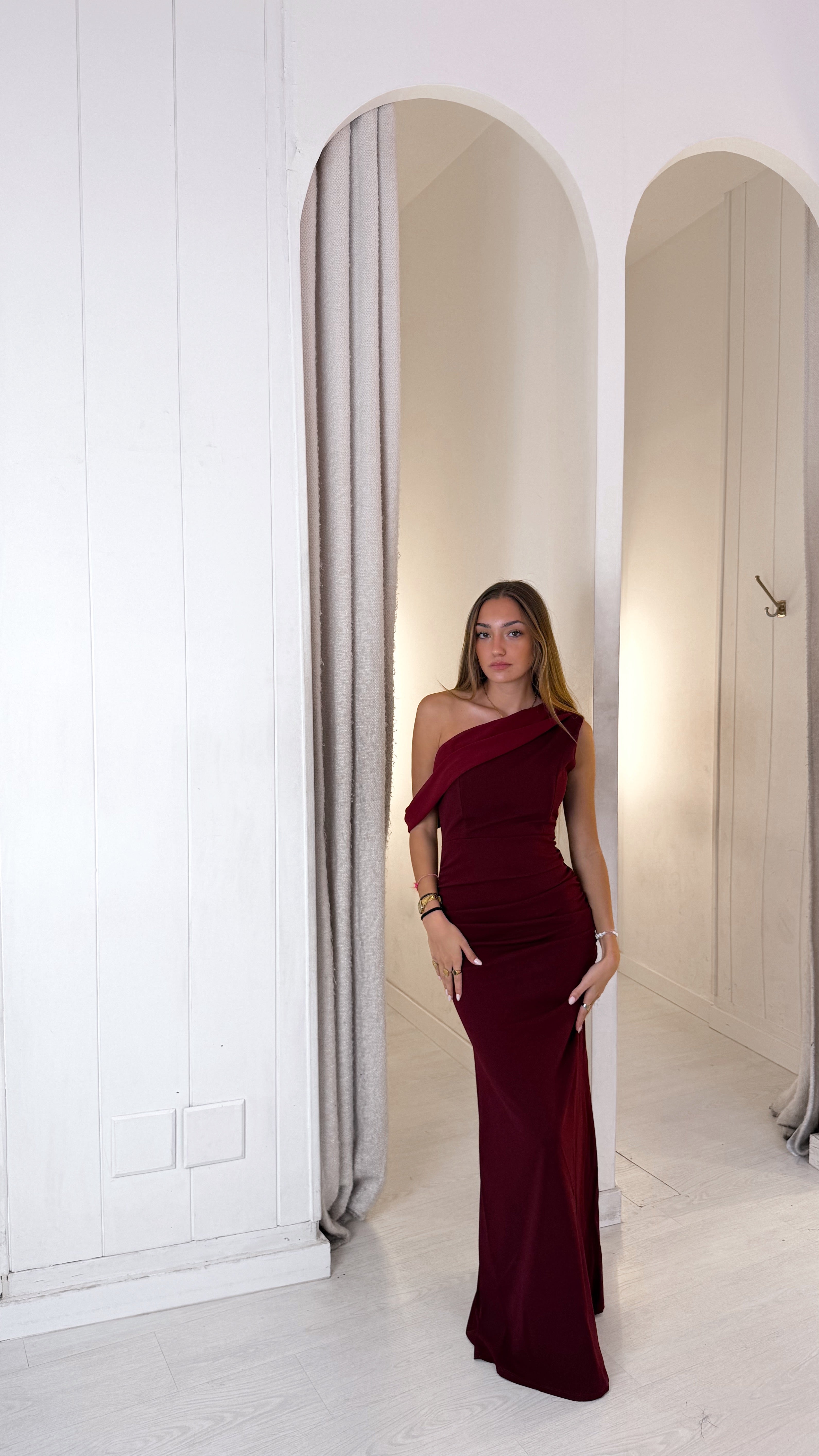 Bellini dress - burdeos