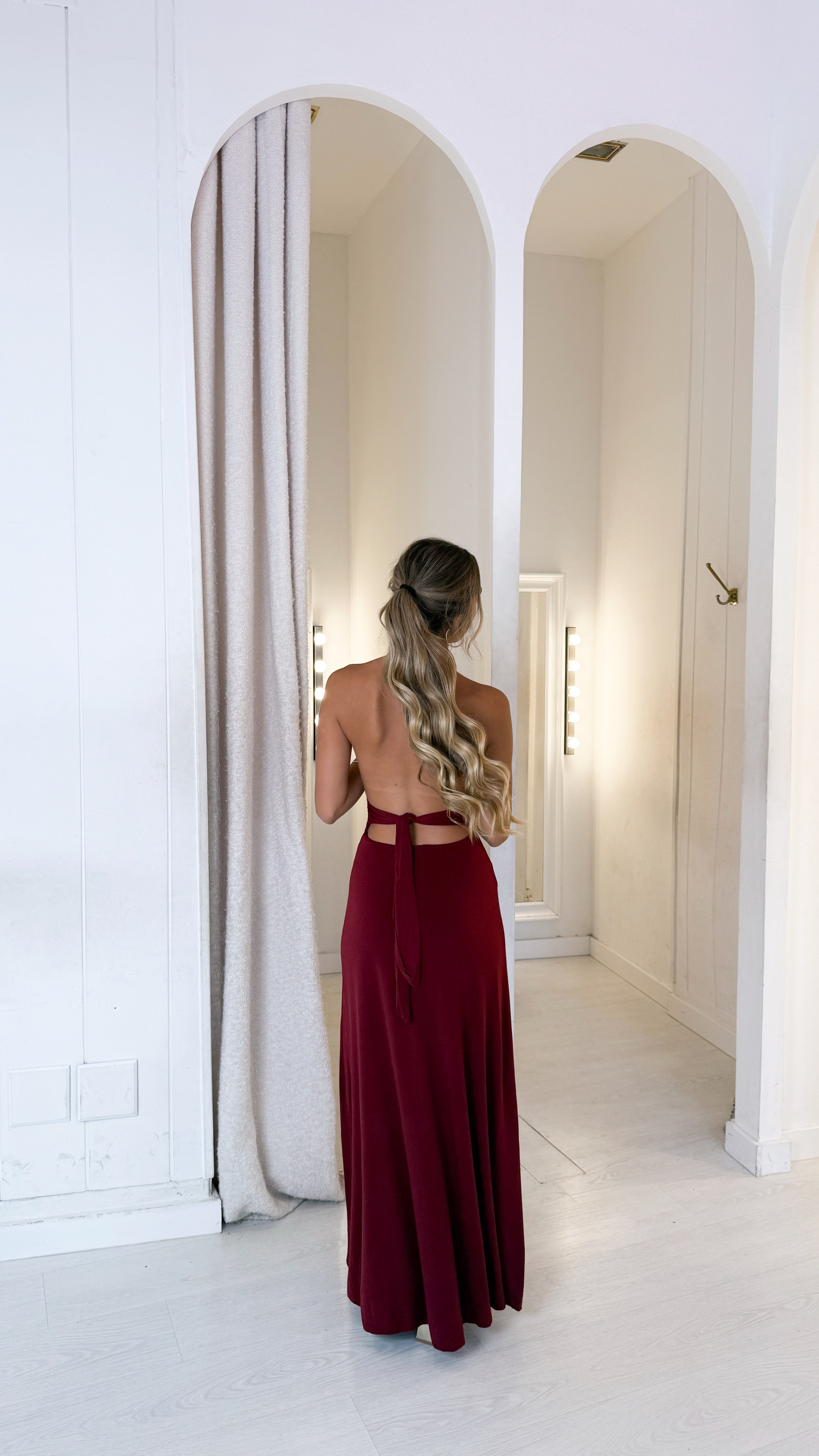 Glory dress - burdeos