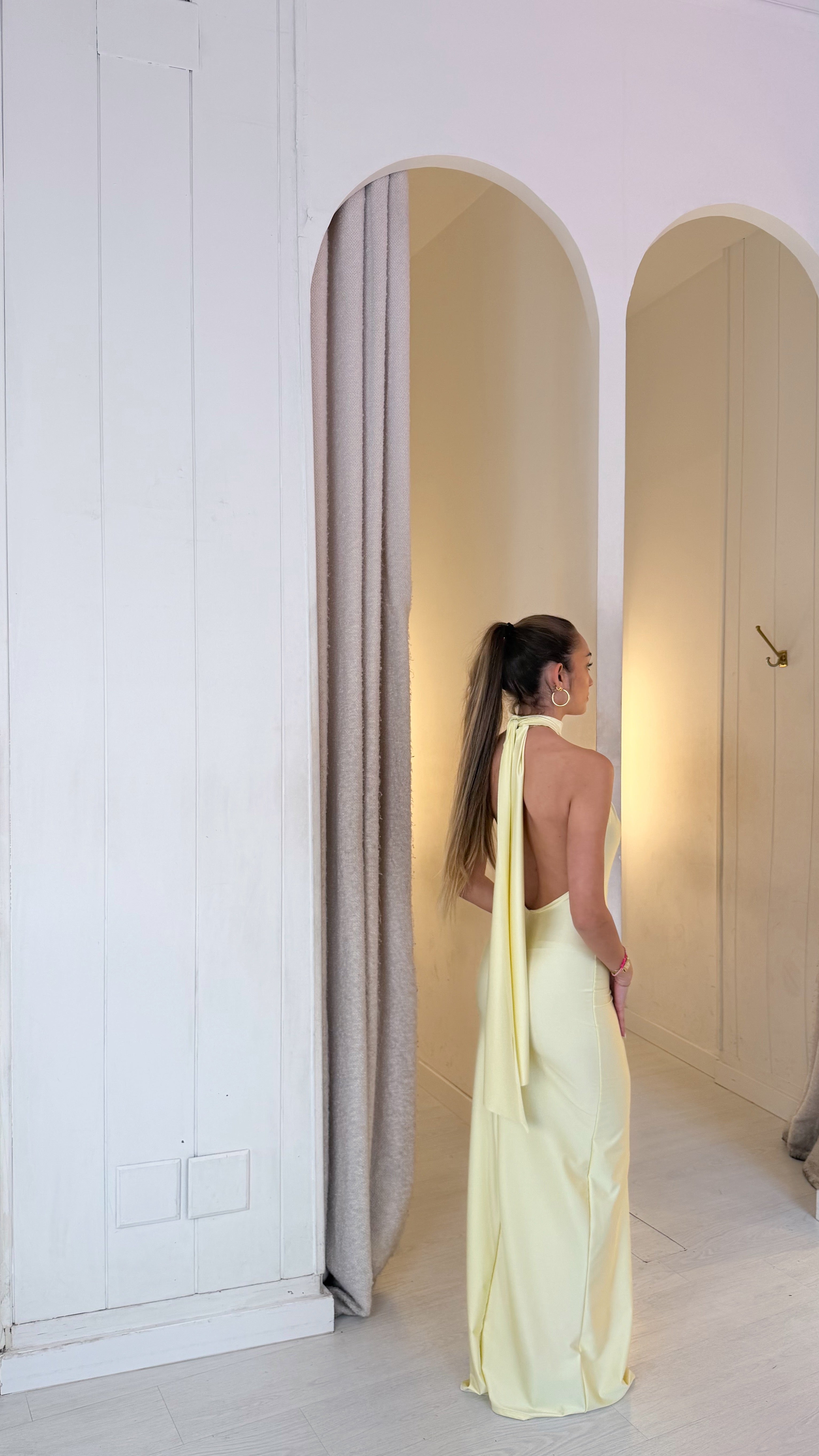 Claire dress - mantequilla