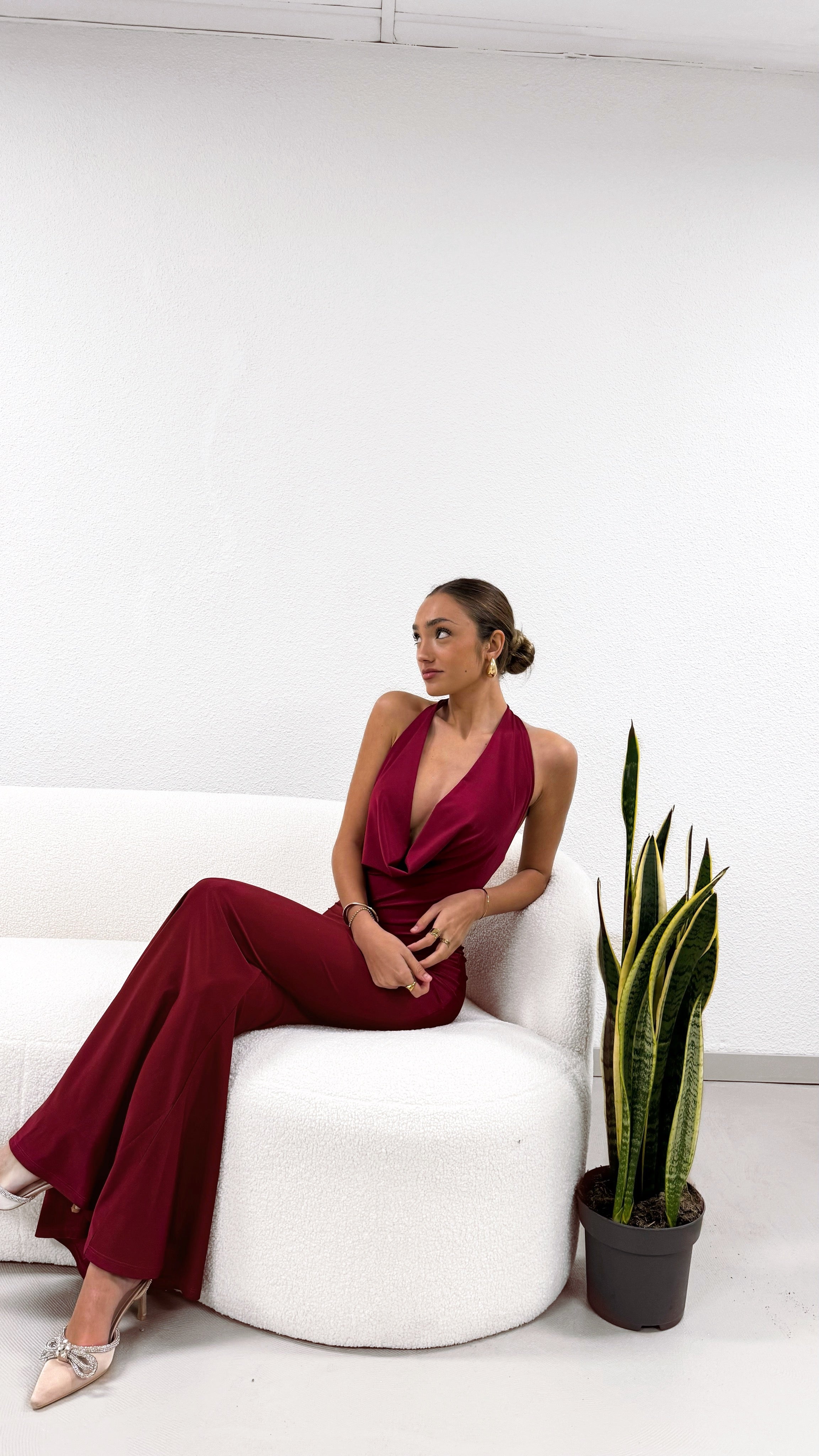Love dress - burdeos