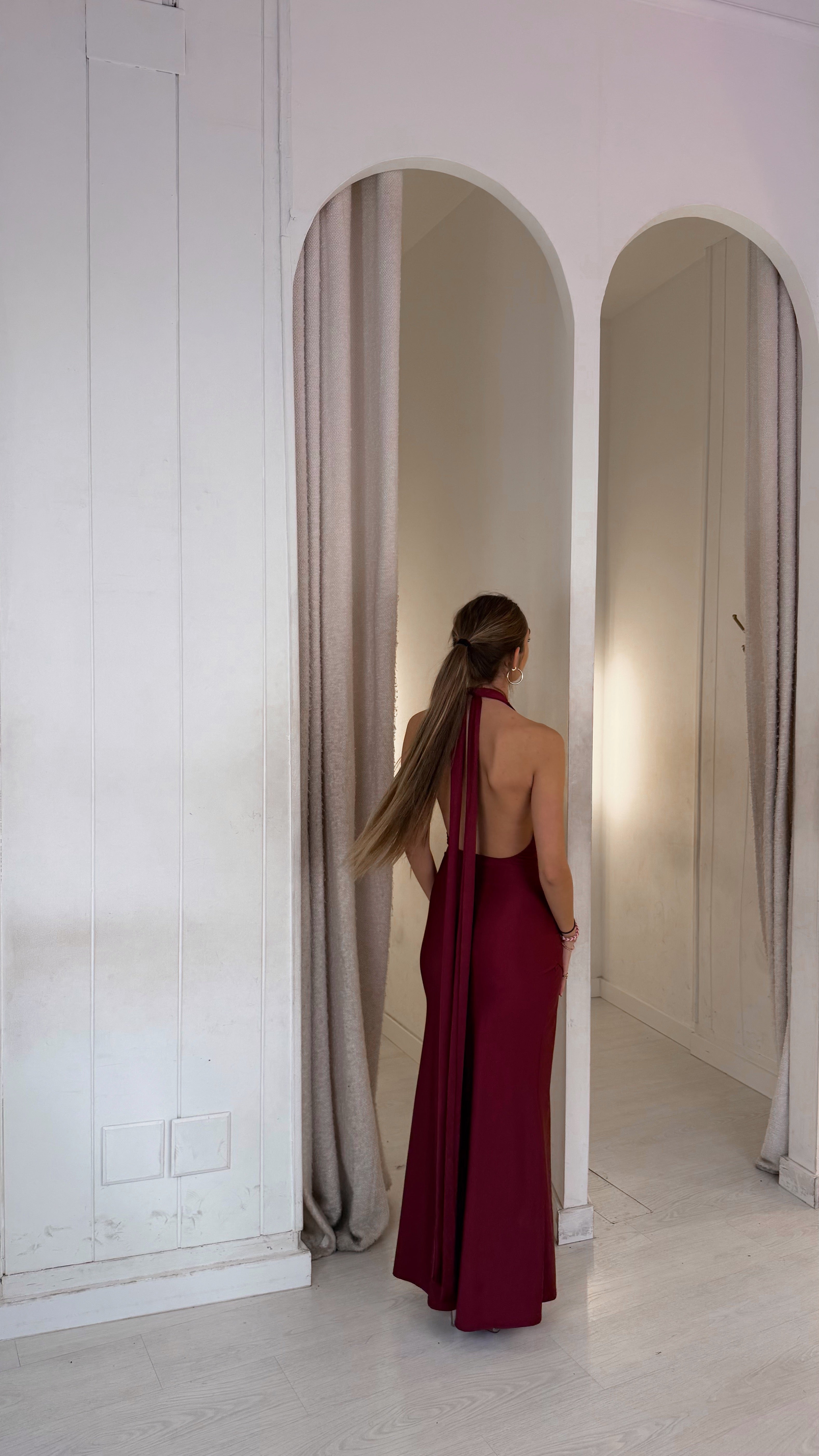 Haze dress - burdeos