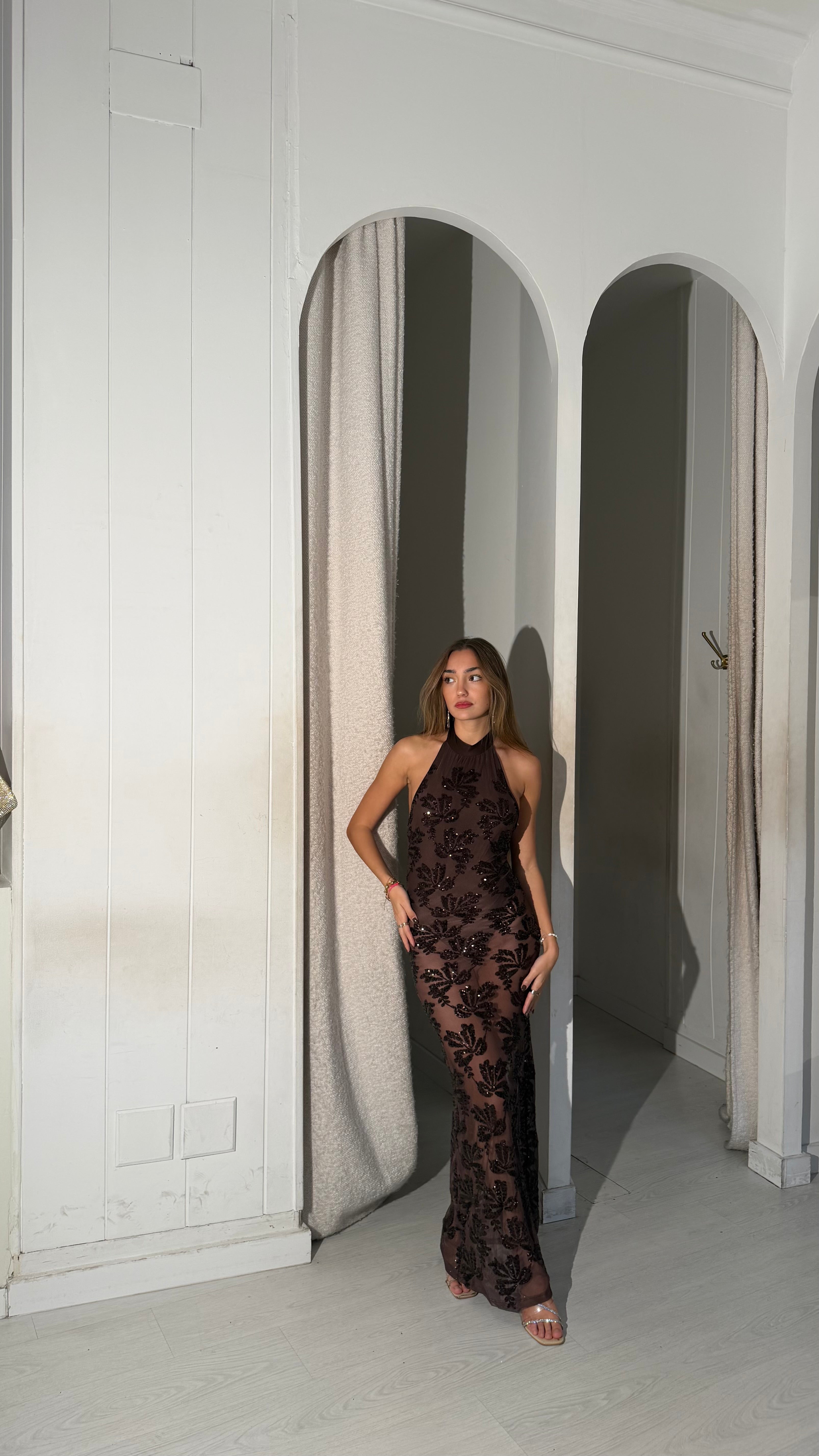 Muse dress - chocolate