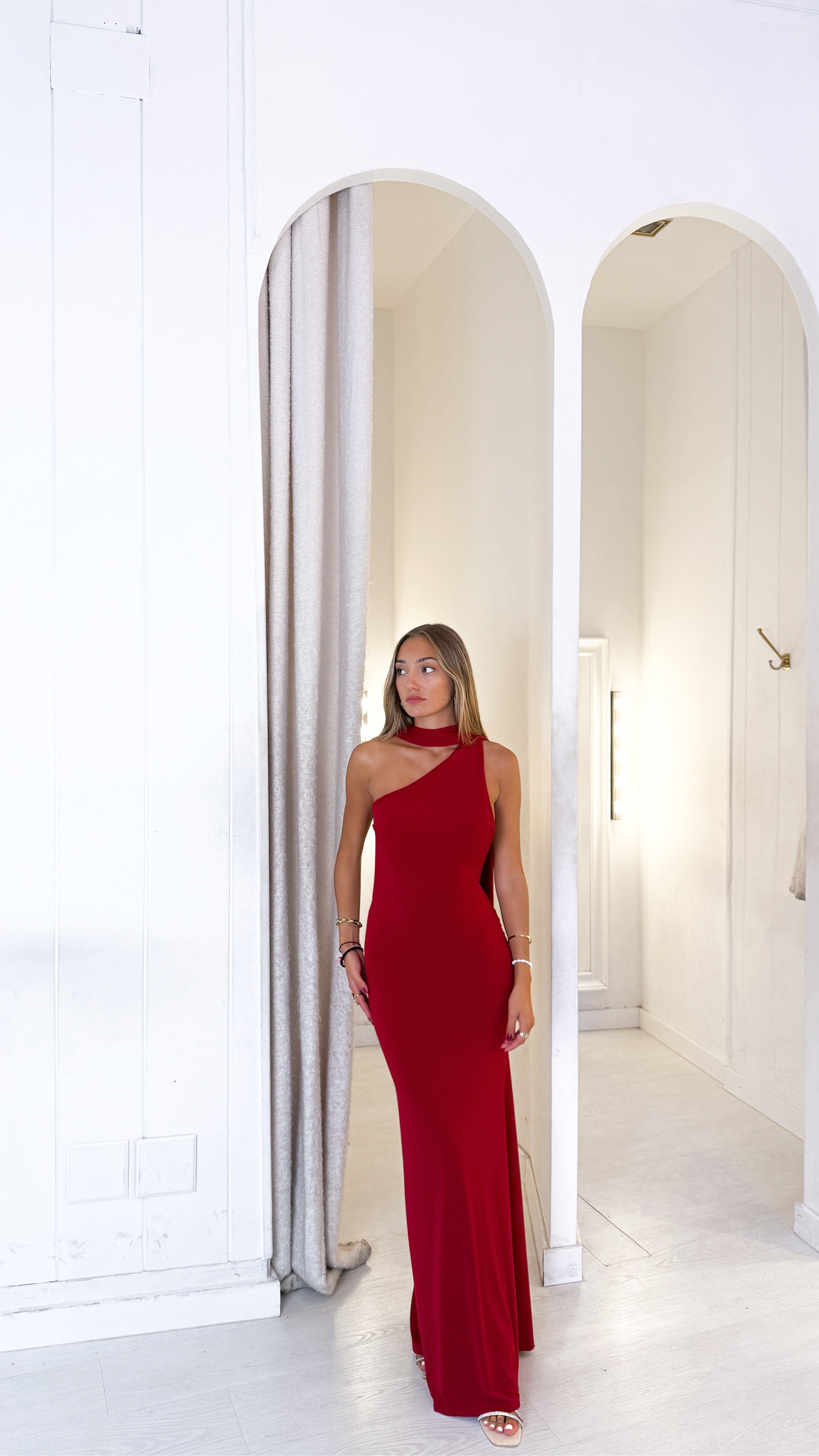 Praline dress - rojo