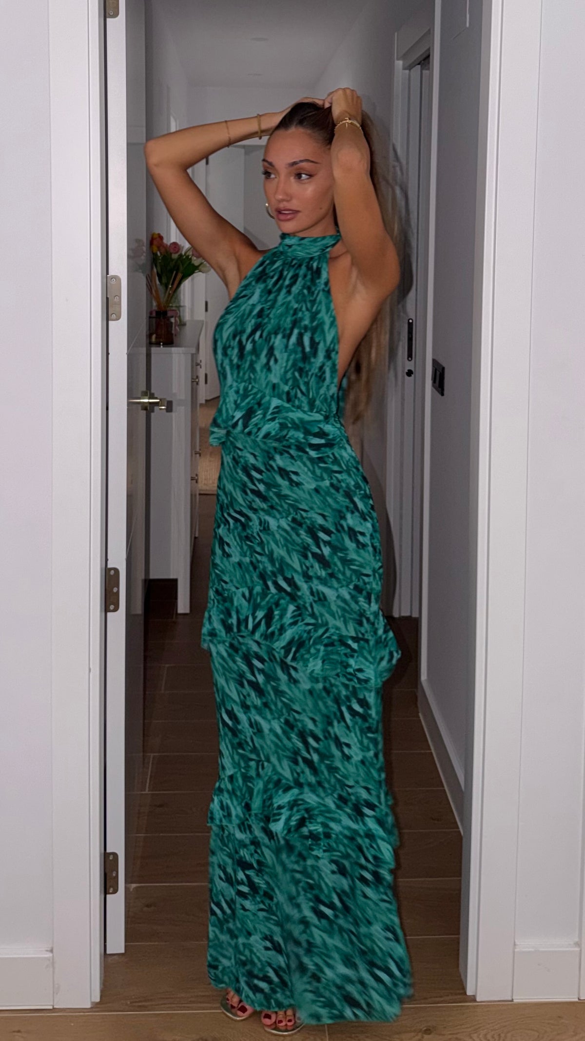 Zahara dress - esmeralda