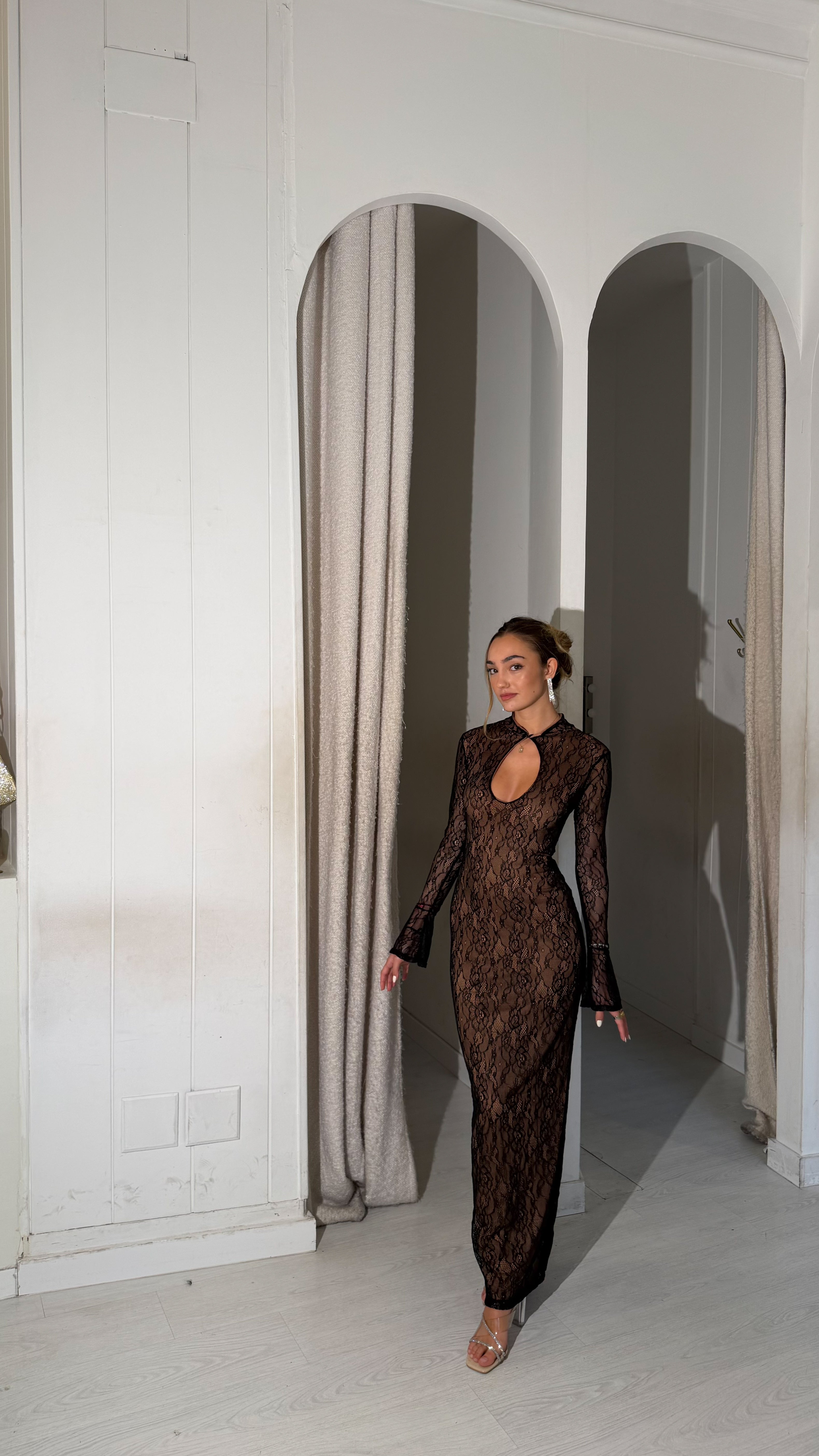 Elegance long dress - negro