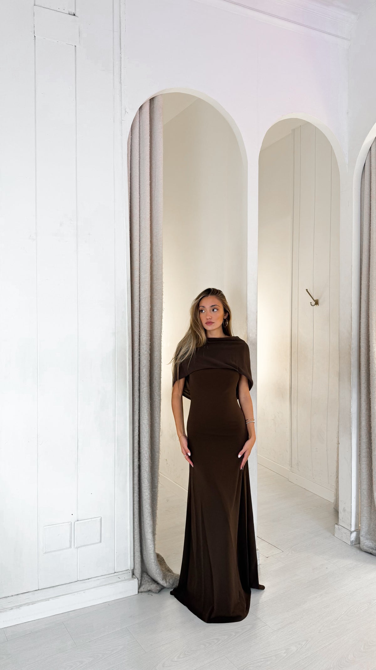 Portofino dress - marrón