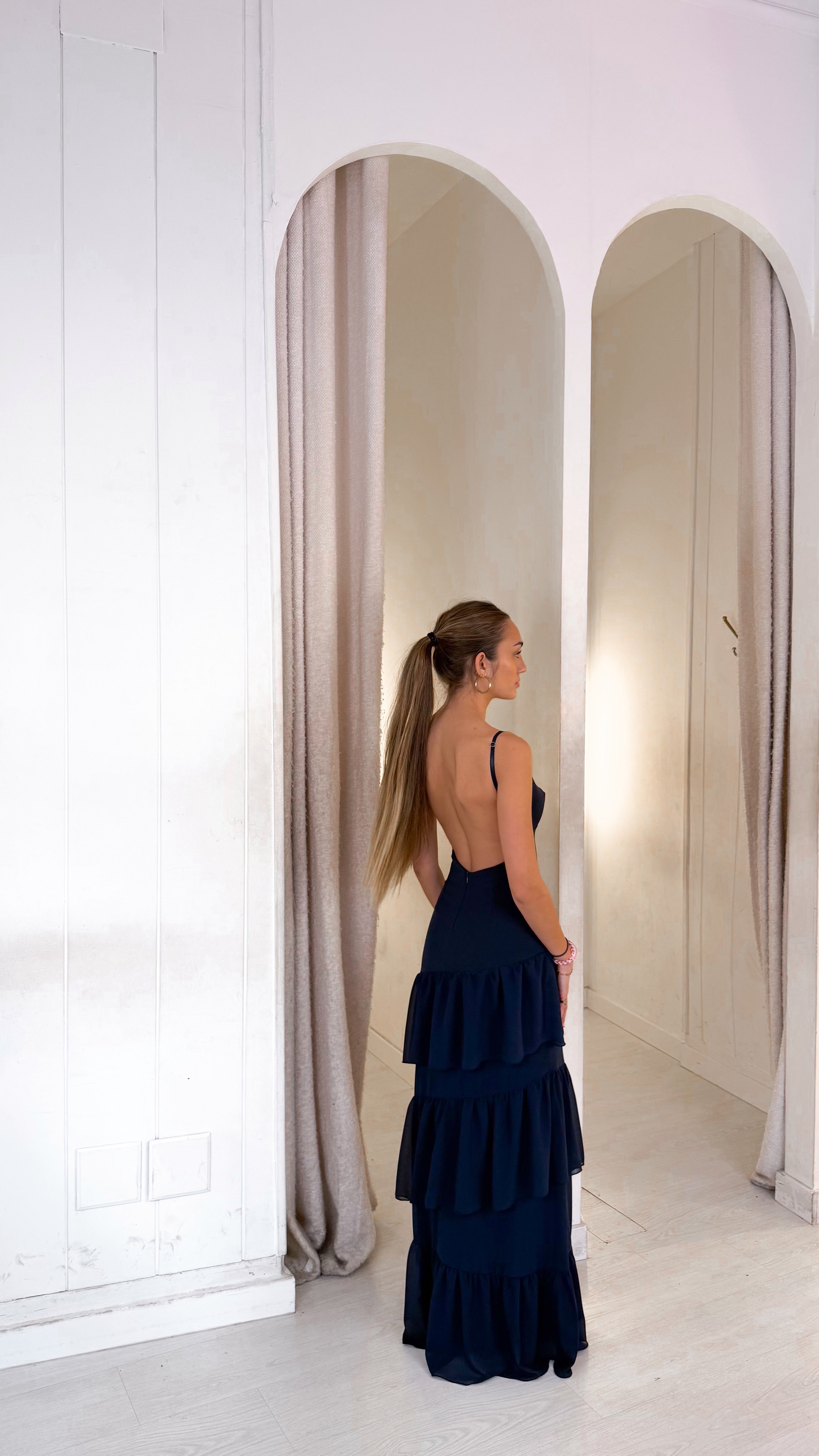 Breeze dress - azul marino