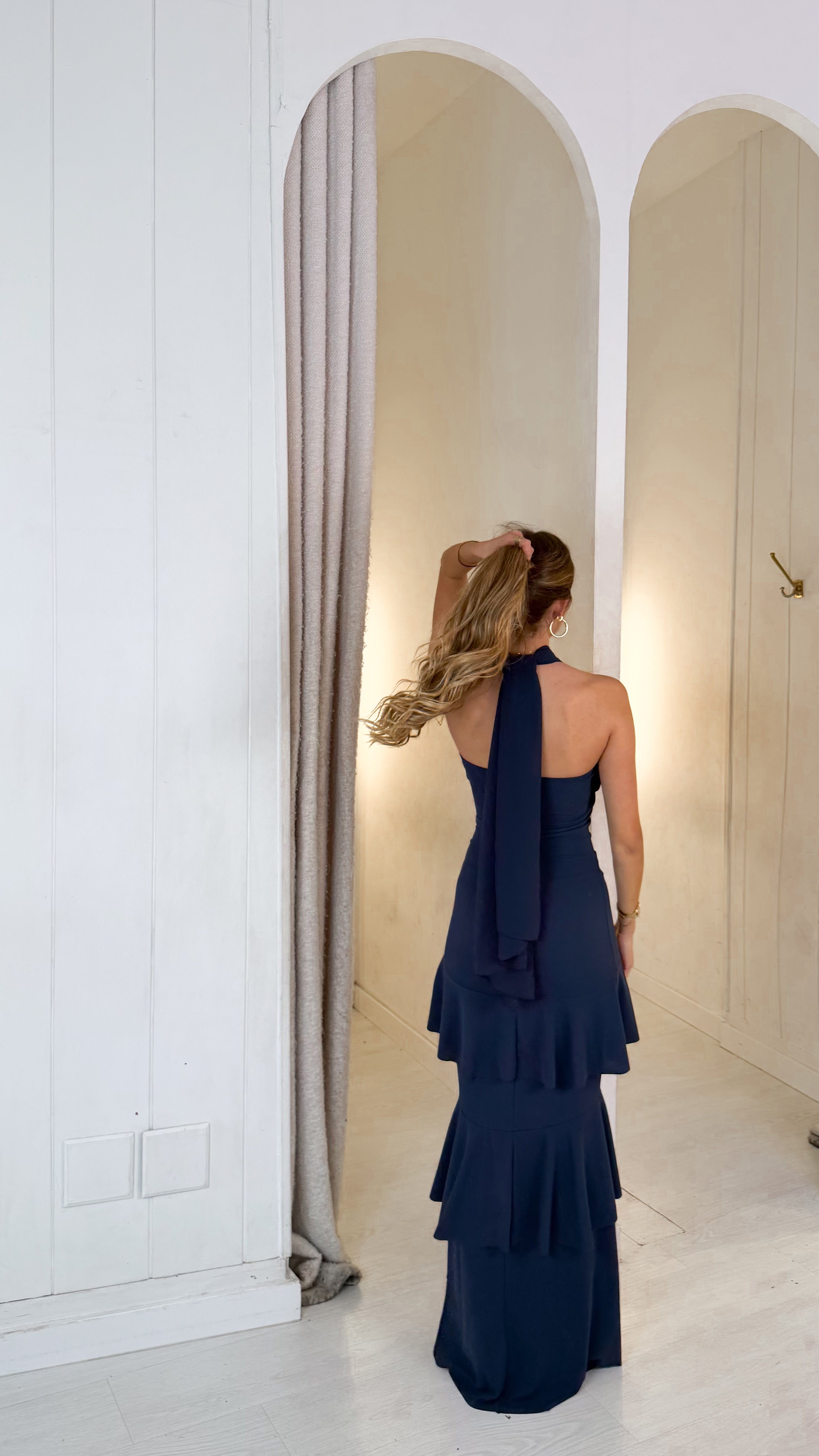 Sevilla dress - azul marino