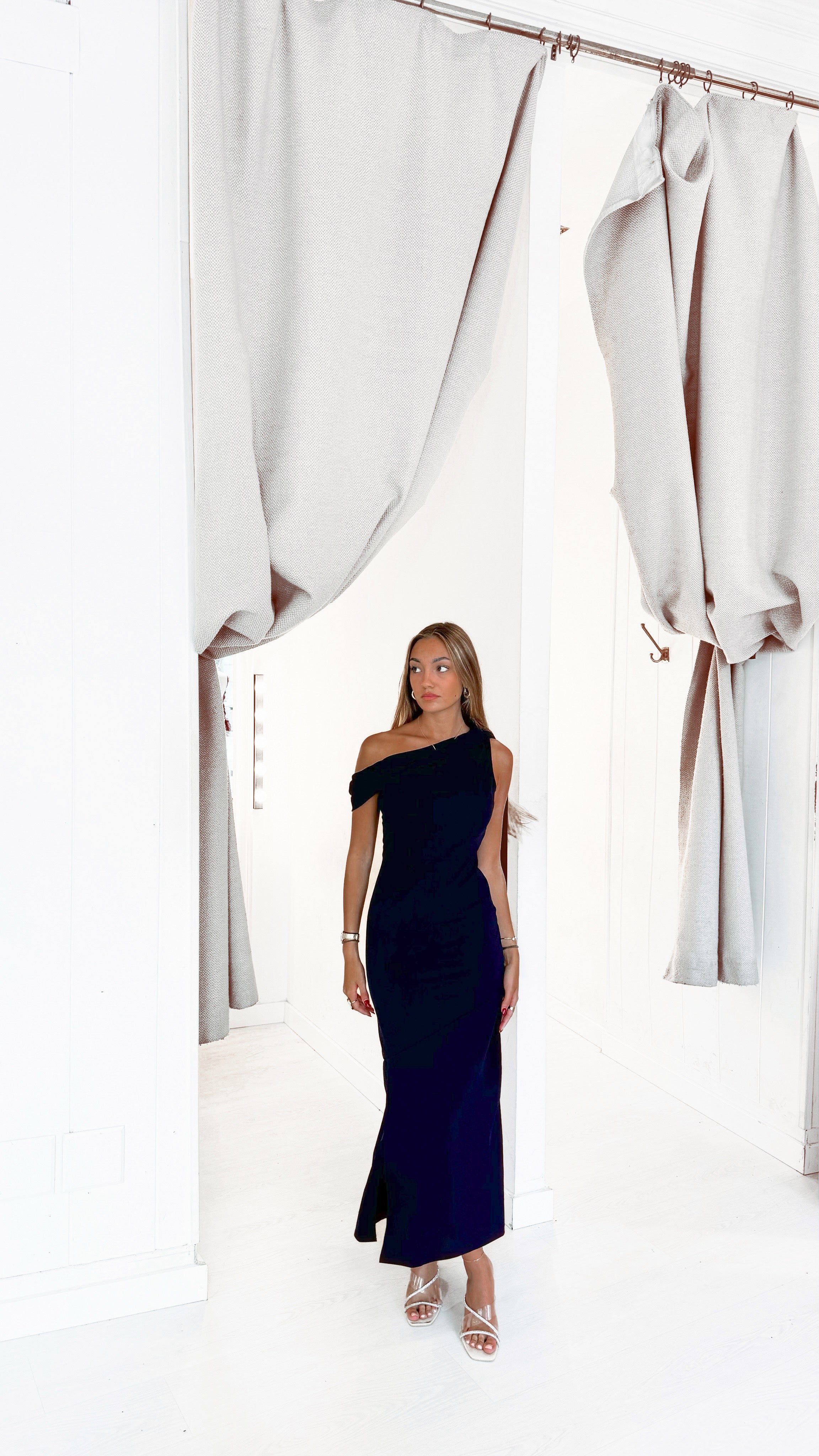 Giulia dress - azul marino