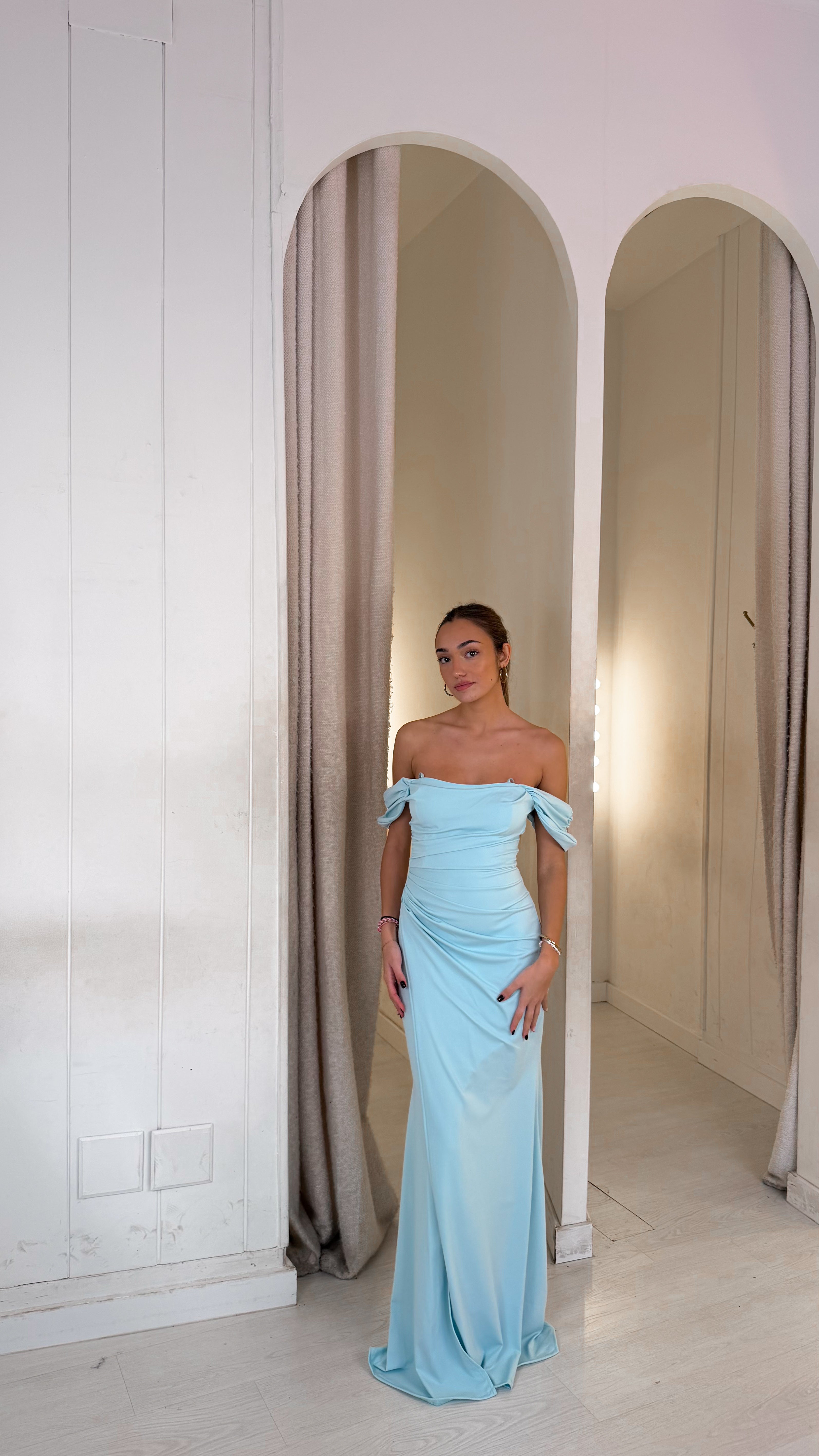 Scarlett dress - agua