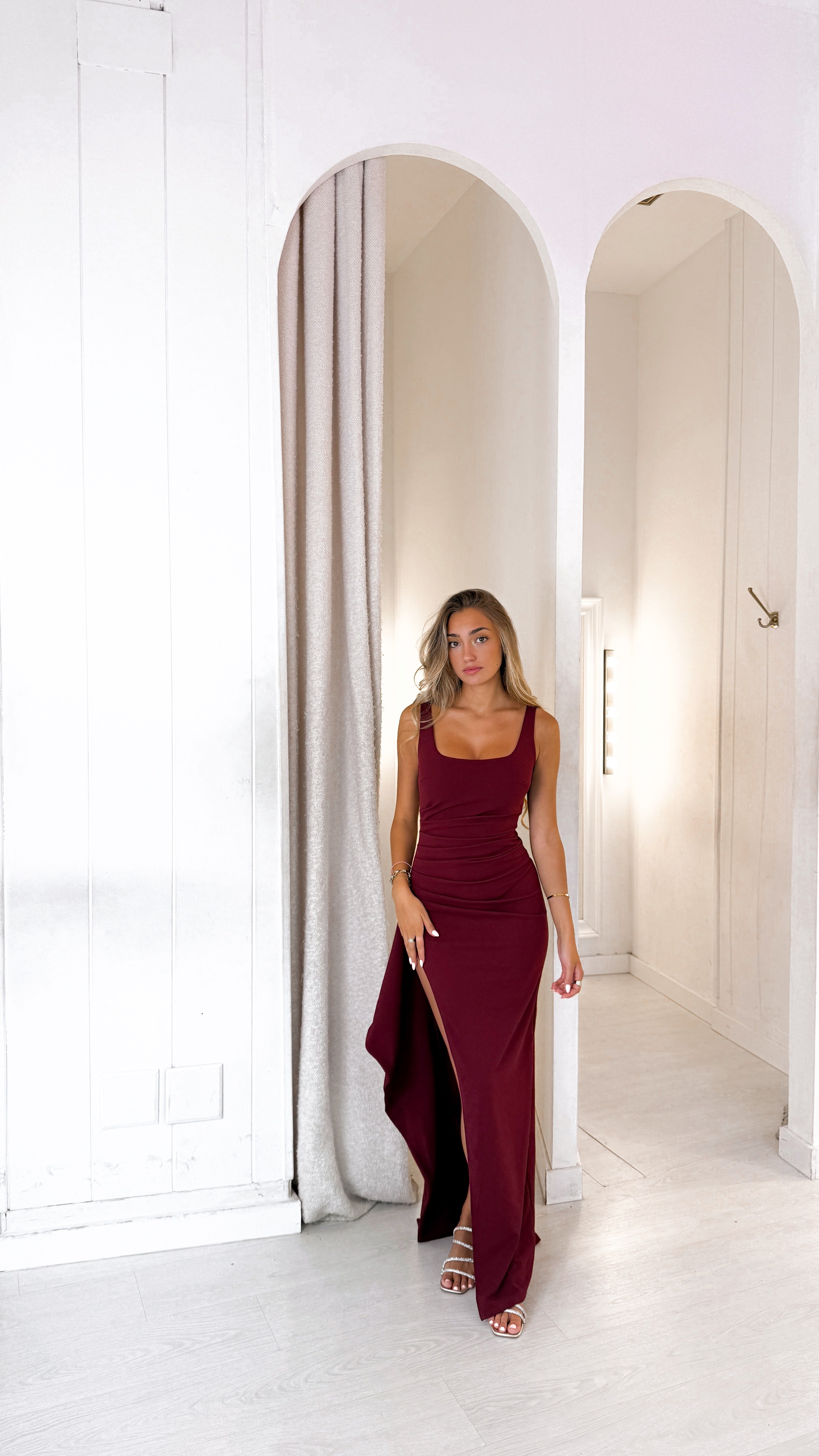 Eclipse dress - burdeos