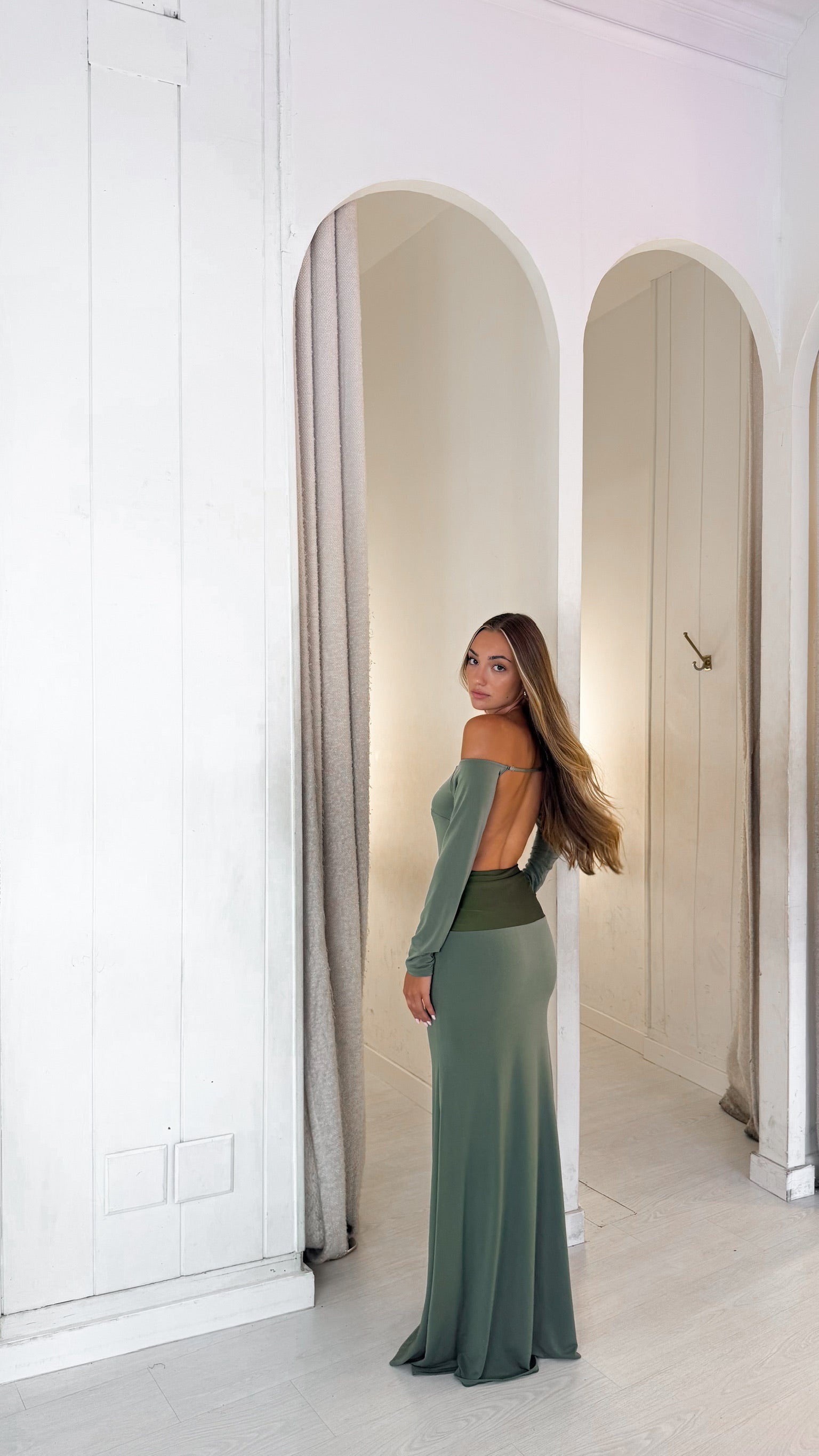 Toffee dress - verde