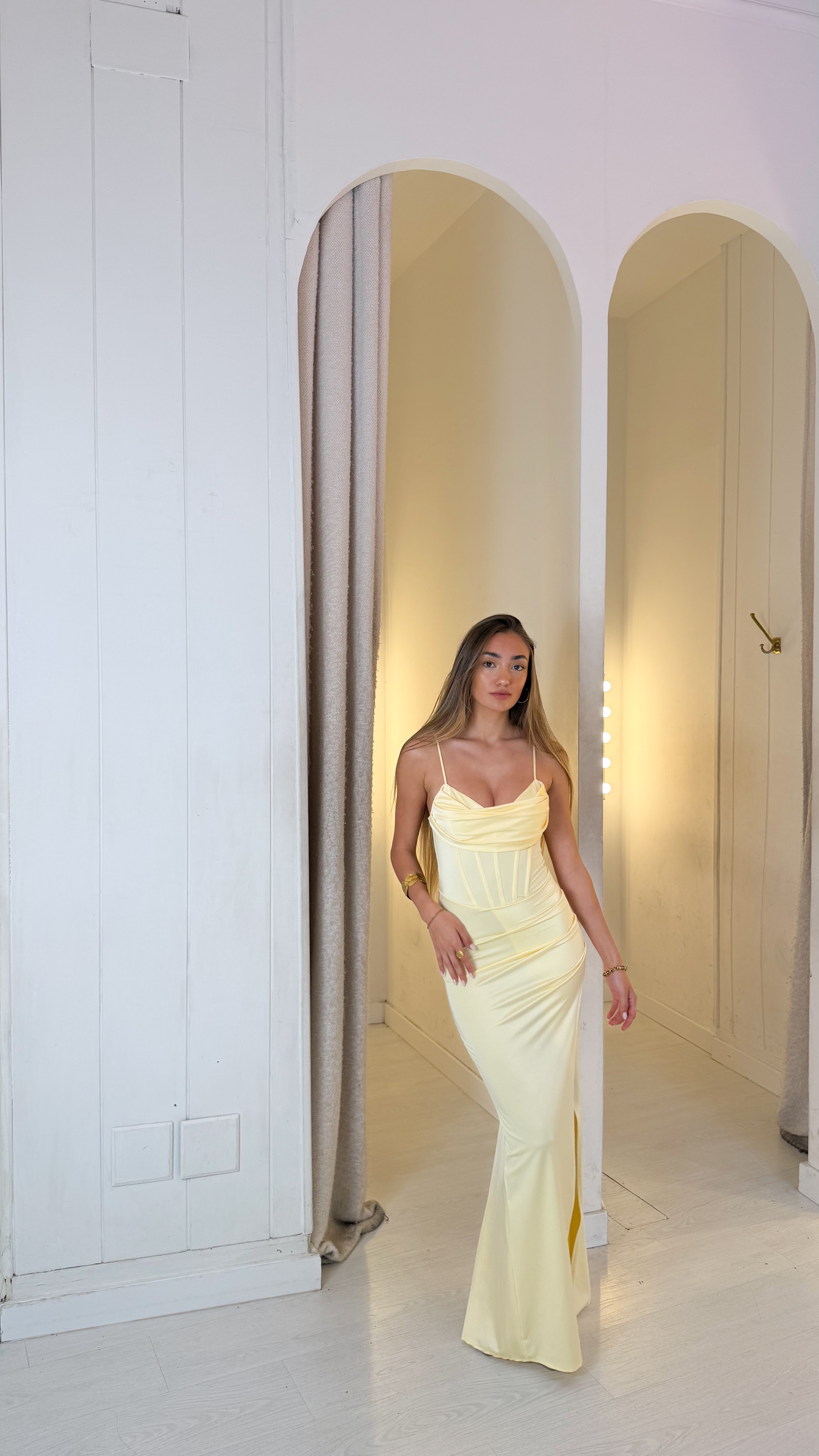 Mermaid dress - mantequilla