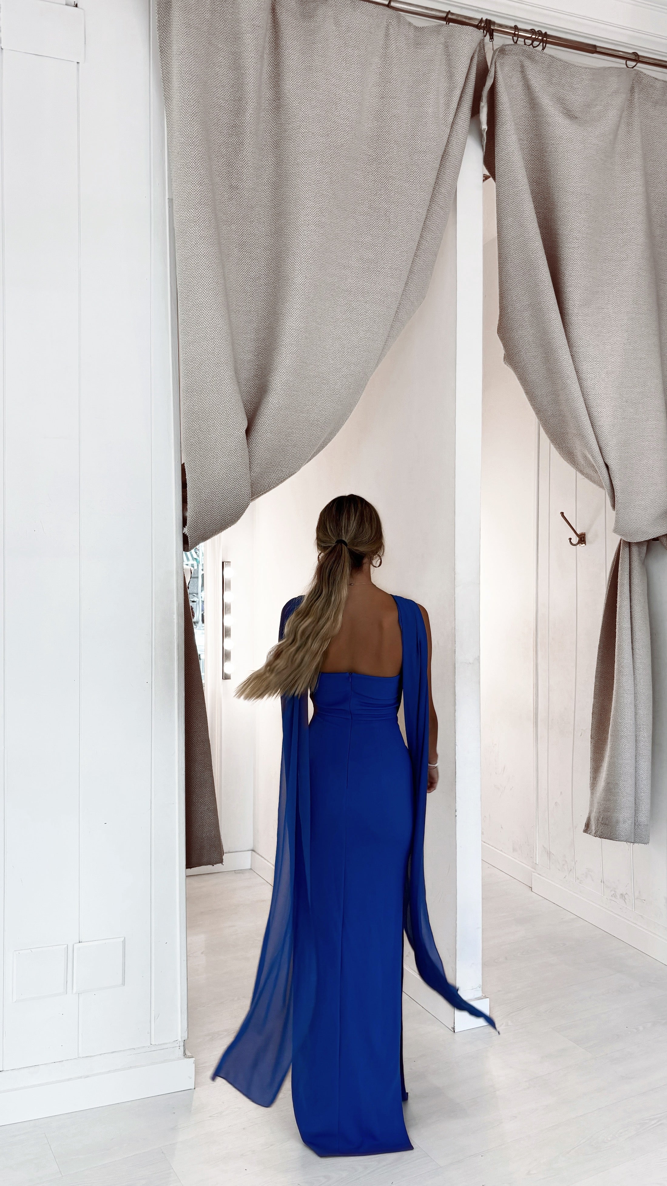 Sophia dress - electric blue
