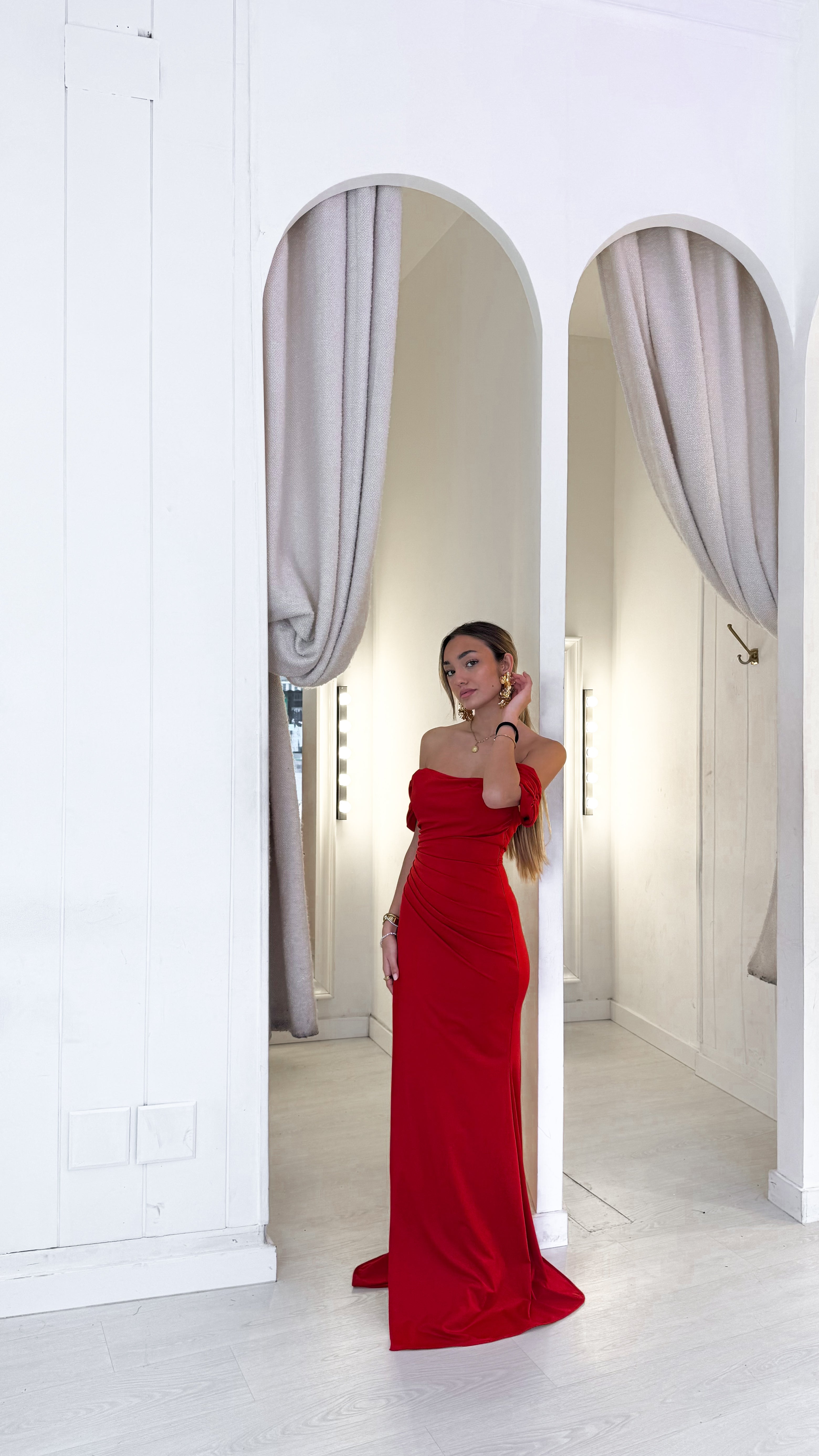 Scarlett dress - rojo