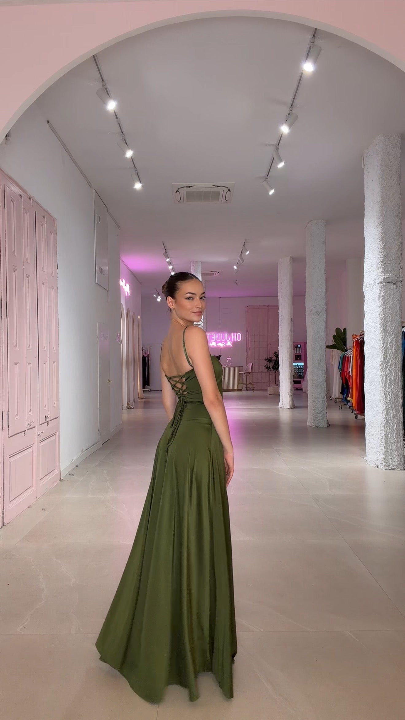 Alessandra dress - oliva