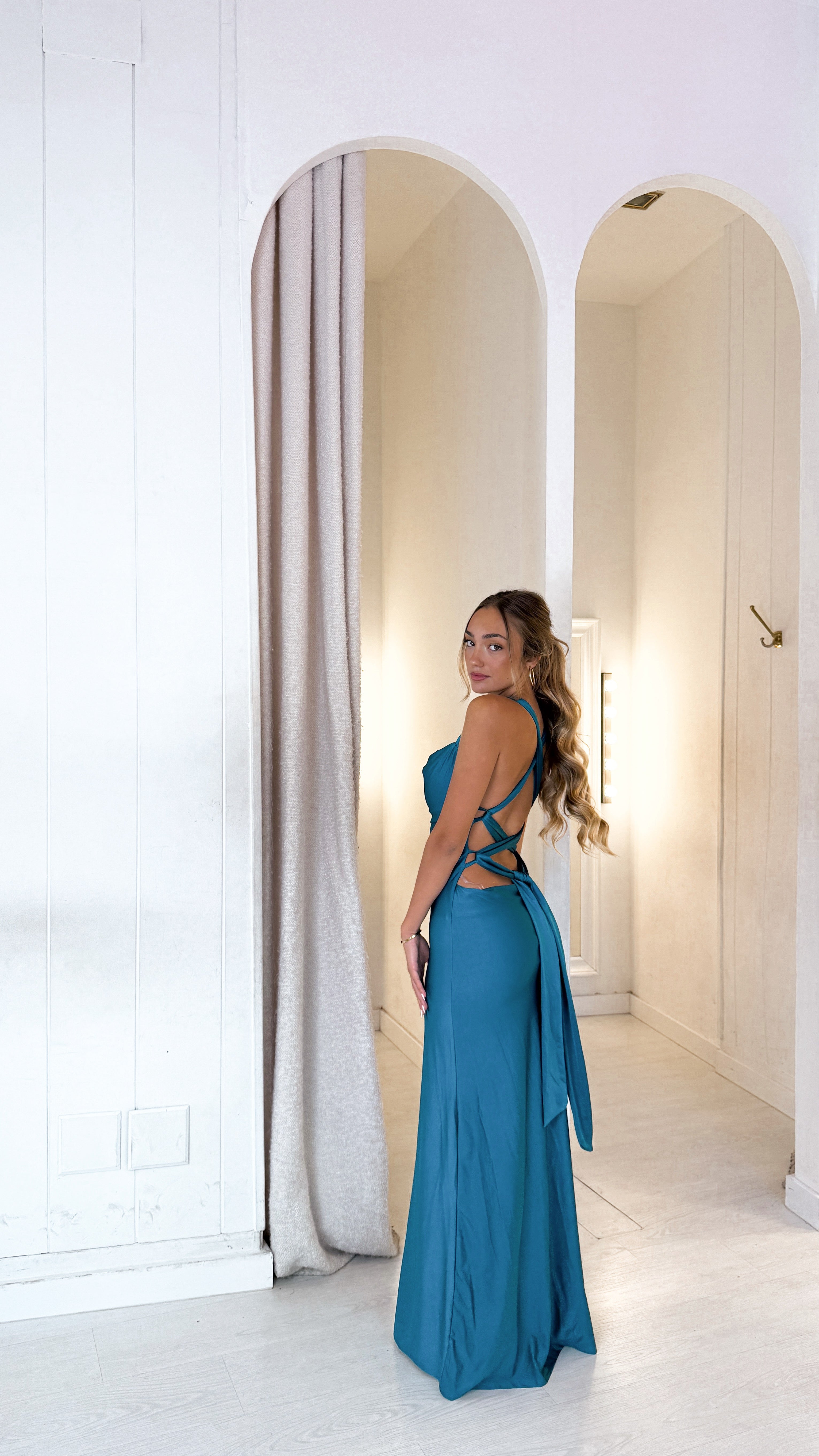 Brume dress - petróleo