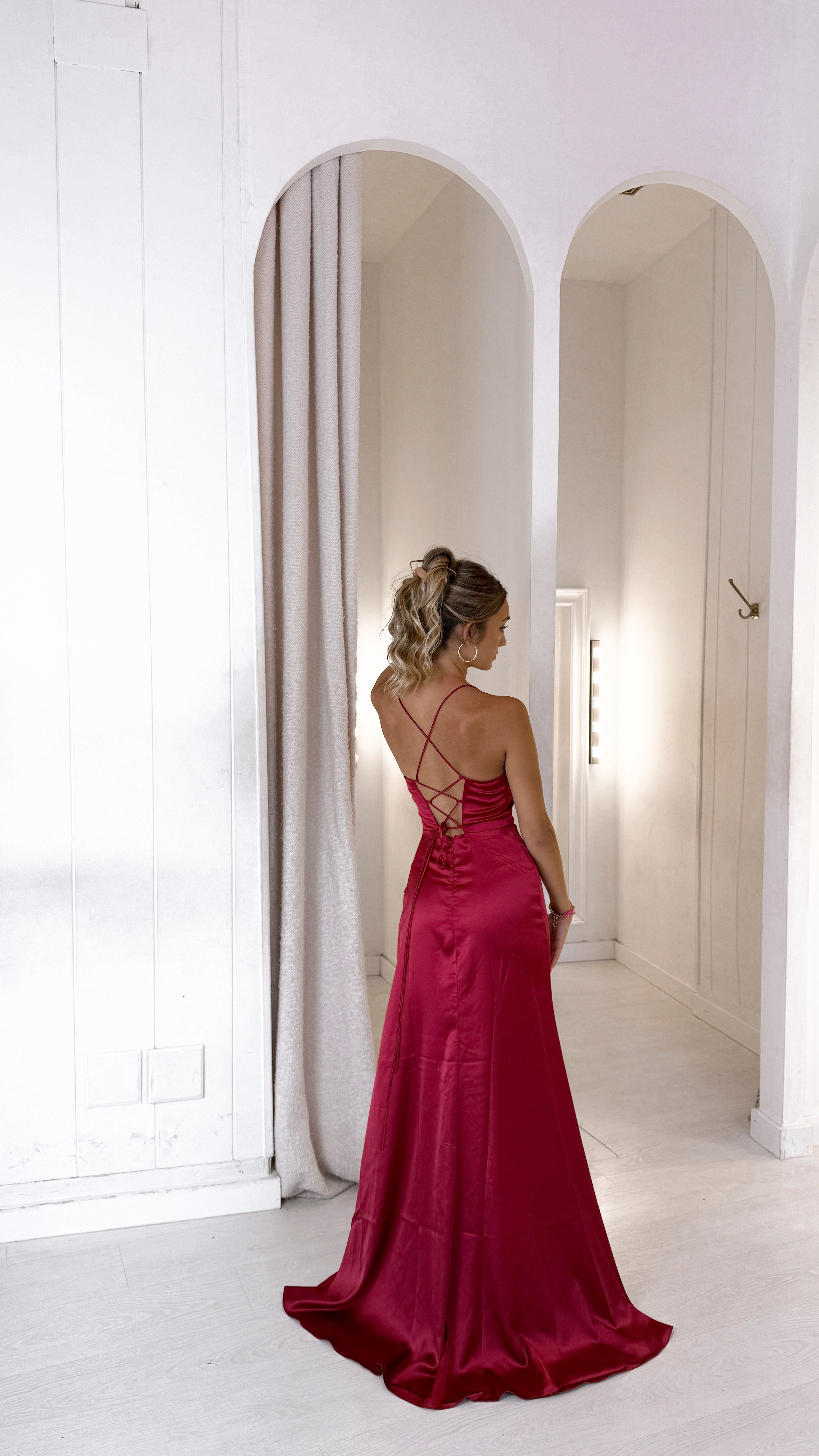 Gabriela dress - burdeos