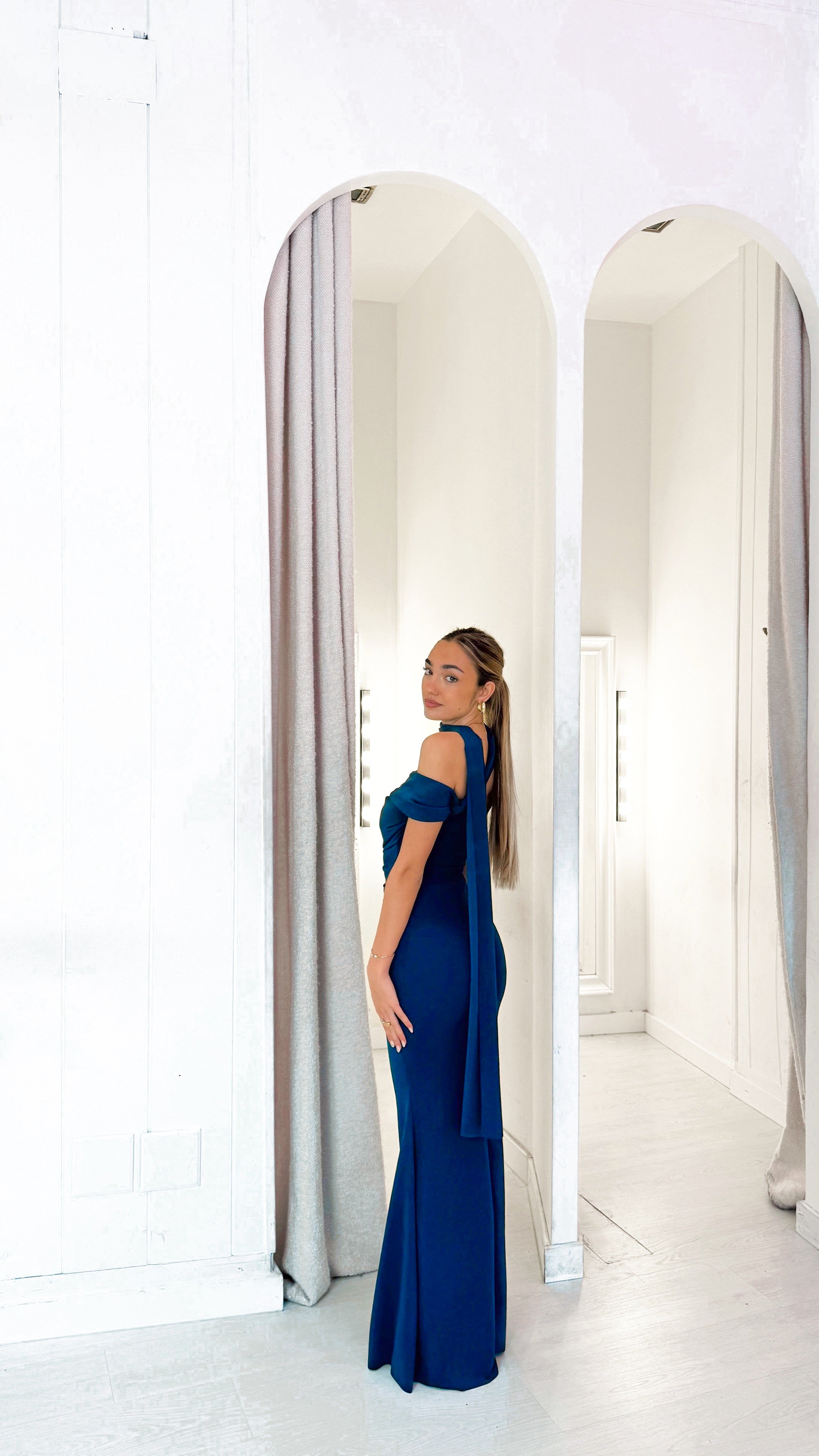 Gala dress - azul eléctrico