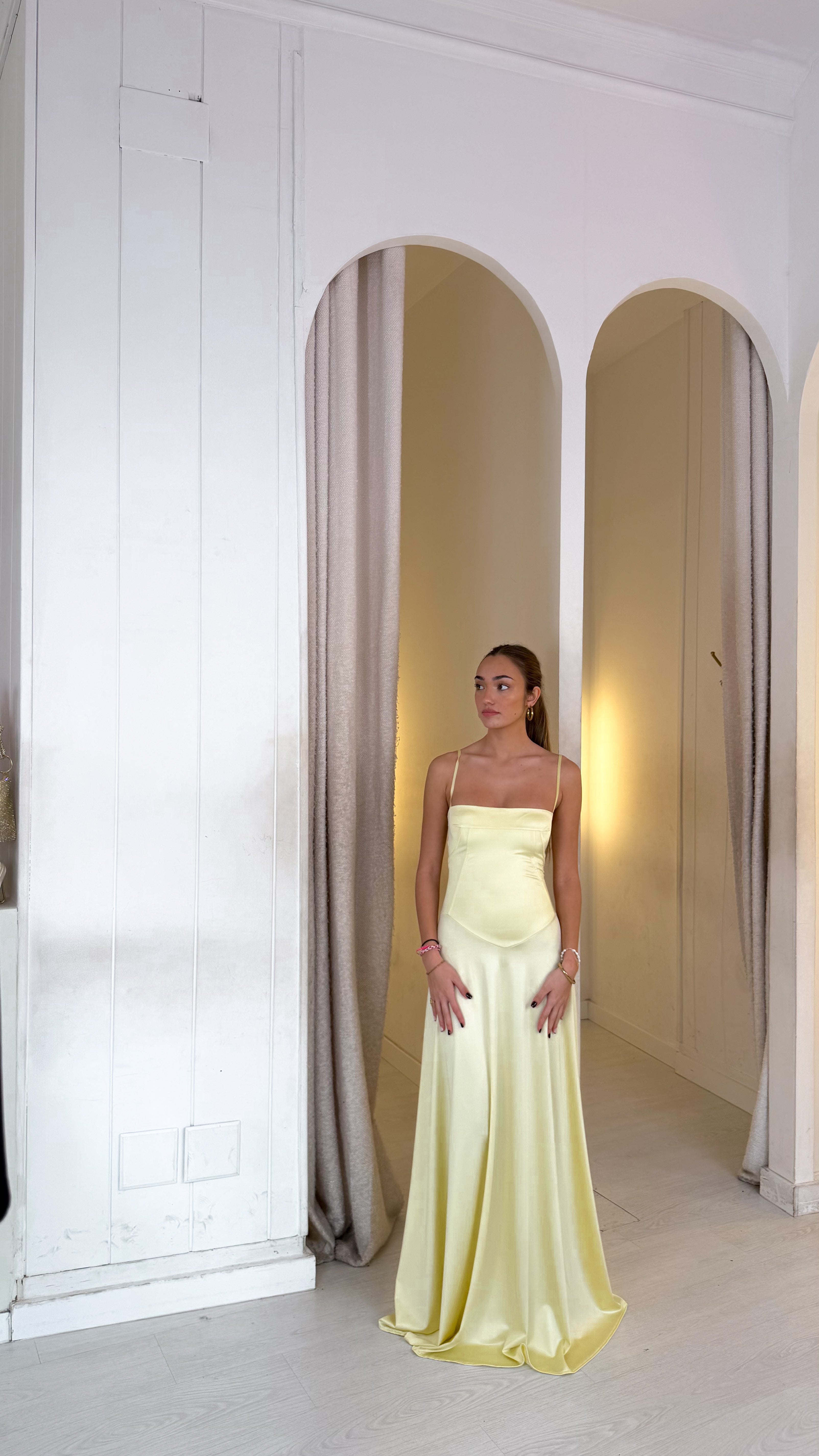 Alessandra dress - amarillo