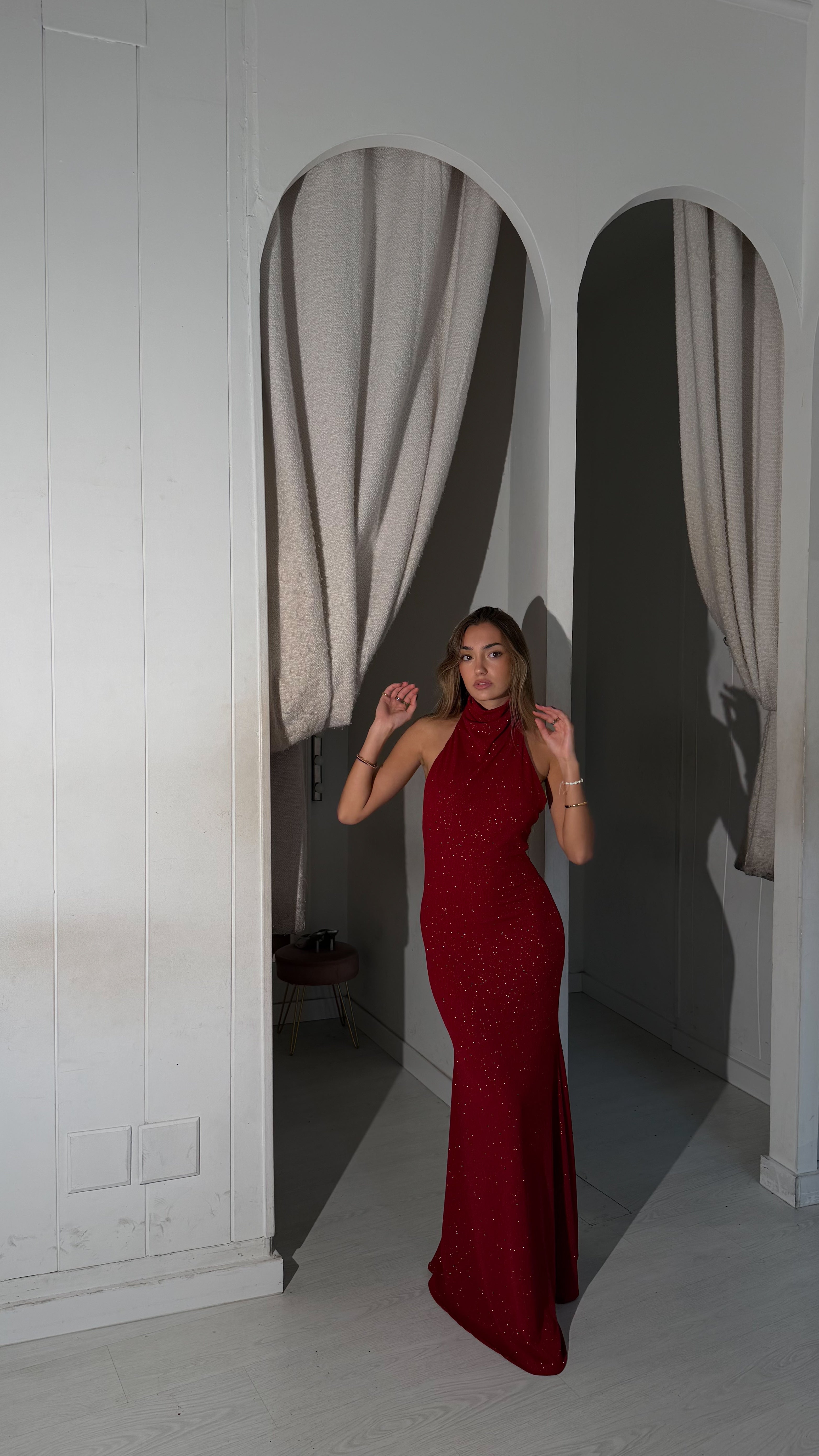 Starlite dress - rojo