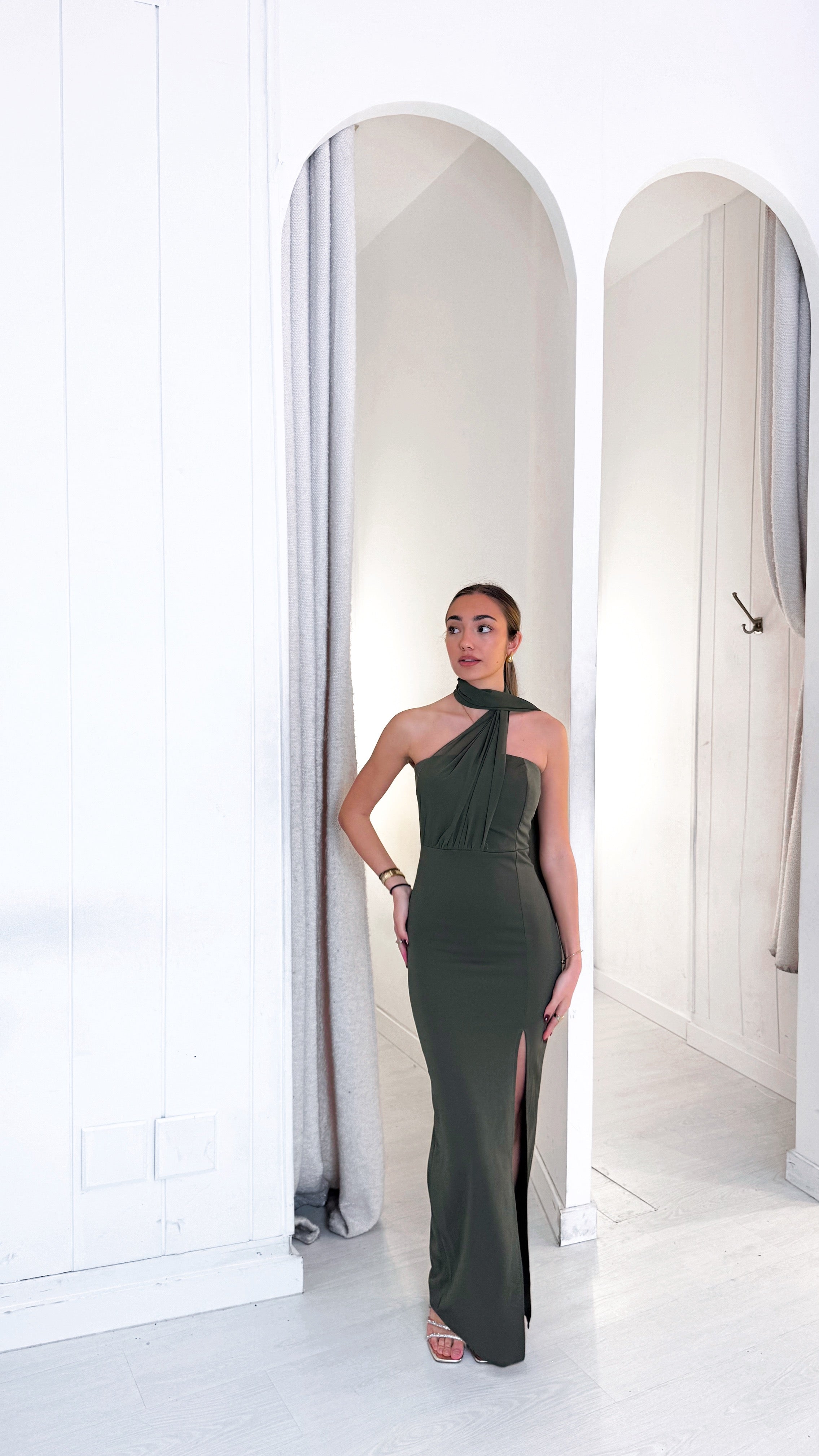 Juliette dress - verde militar