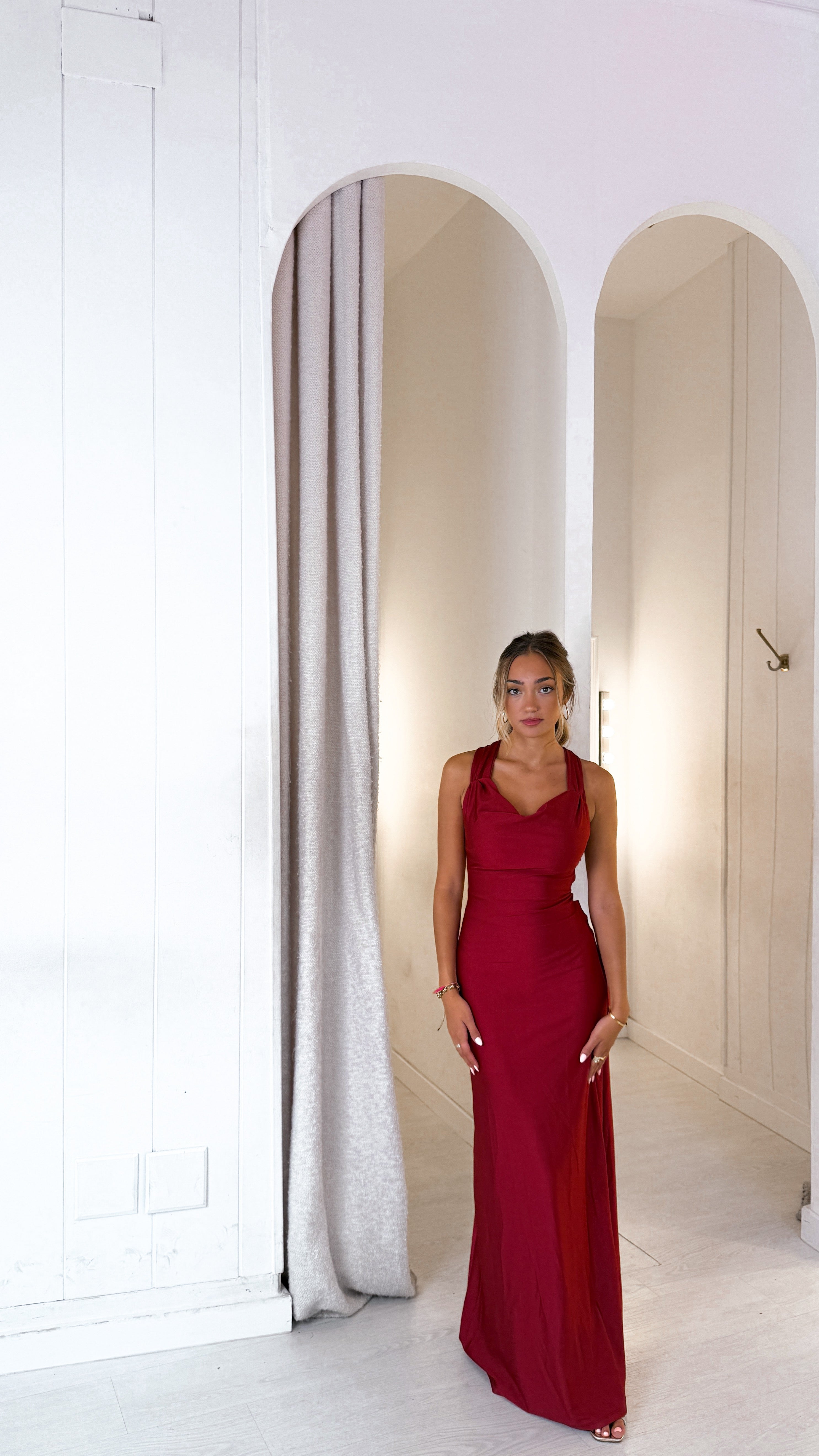 Brume dress - burdeos